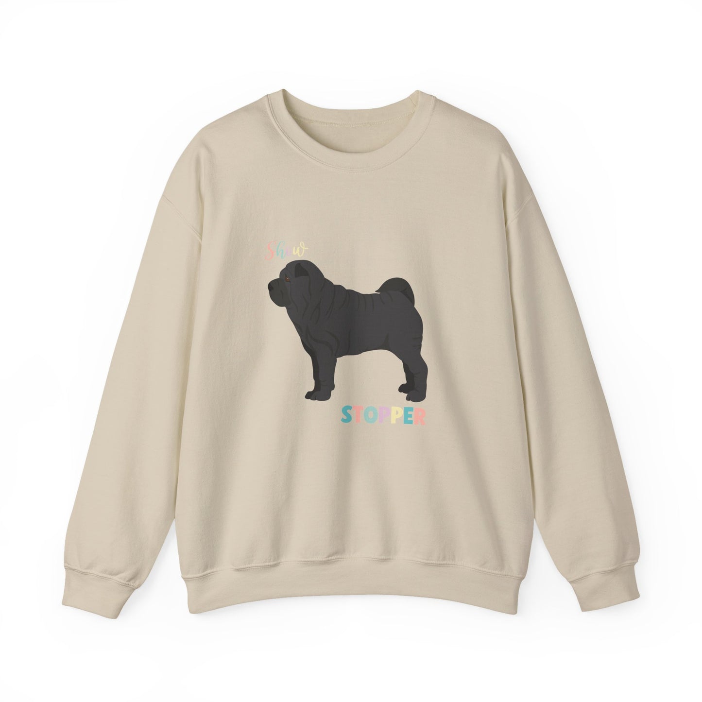 Shar Pei Dog Unisex Heavy Blend Crewneck Sweatshirt