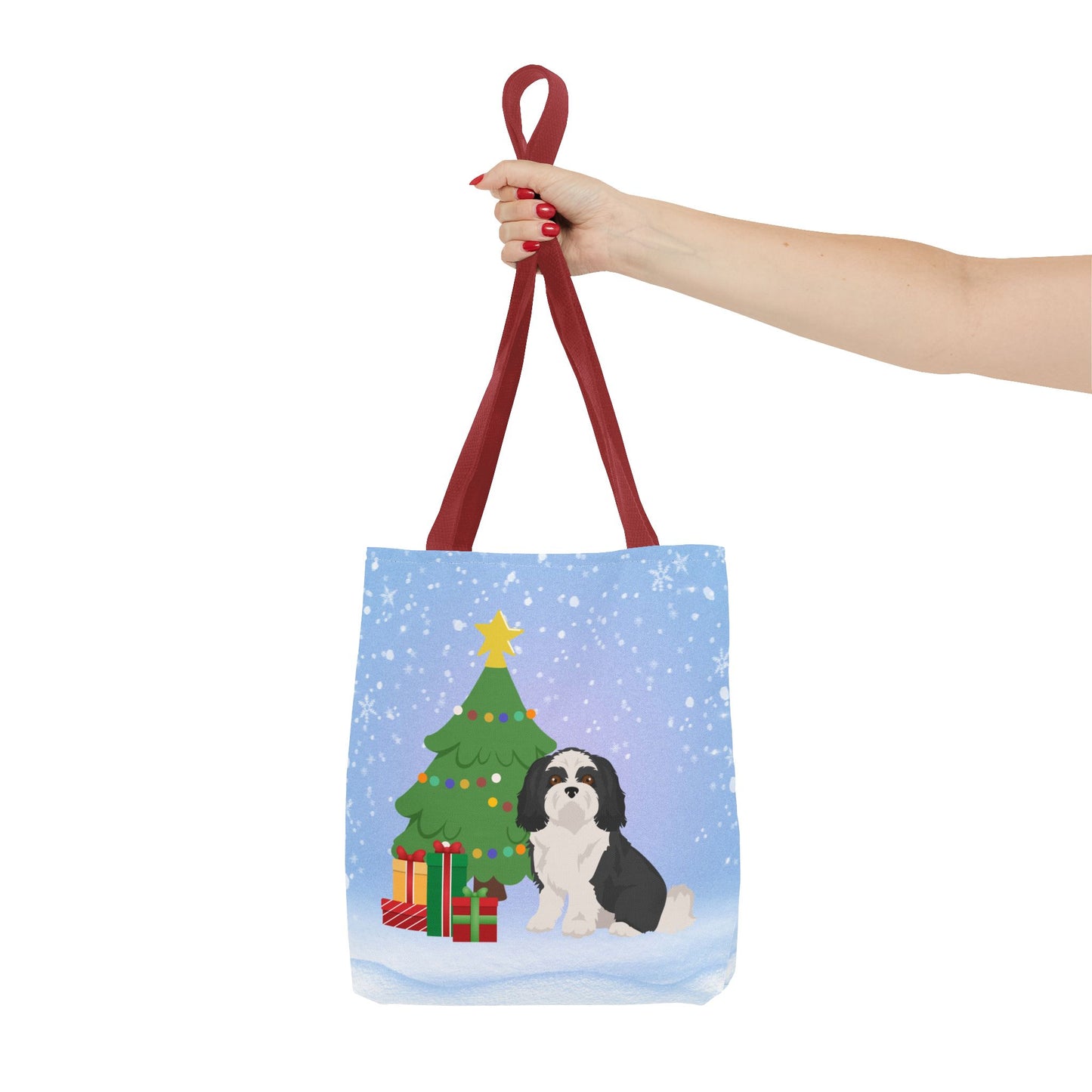 Shih Tzu Dog Tote Bag, Dog Mom Gift