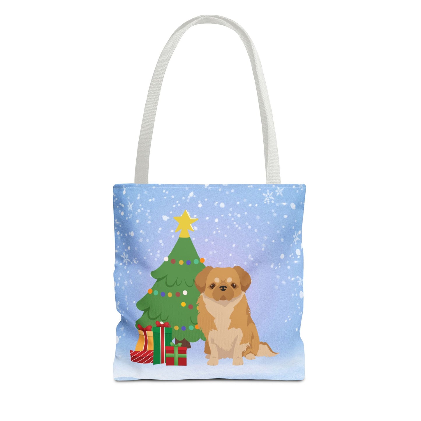 Tibetan Spaniel Dog Tote Bag, Dog Mom Gift