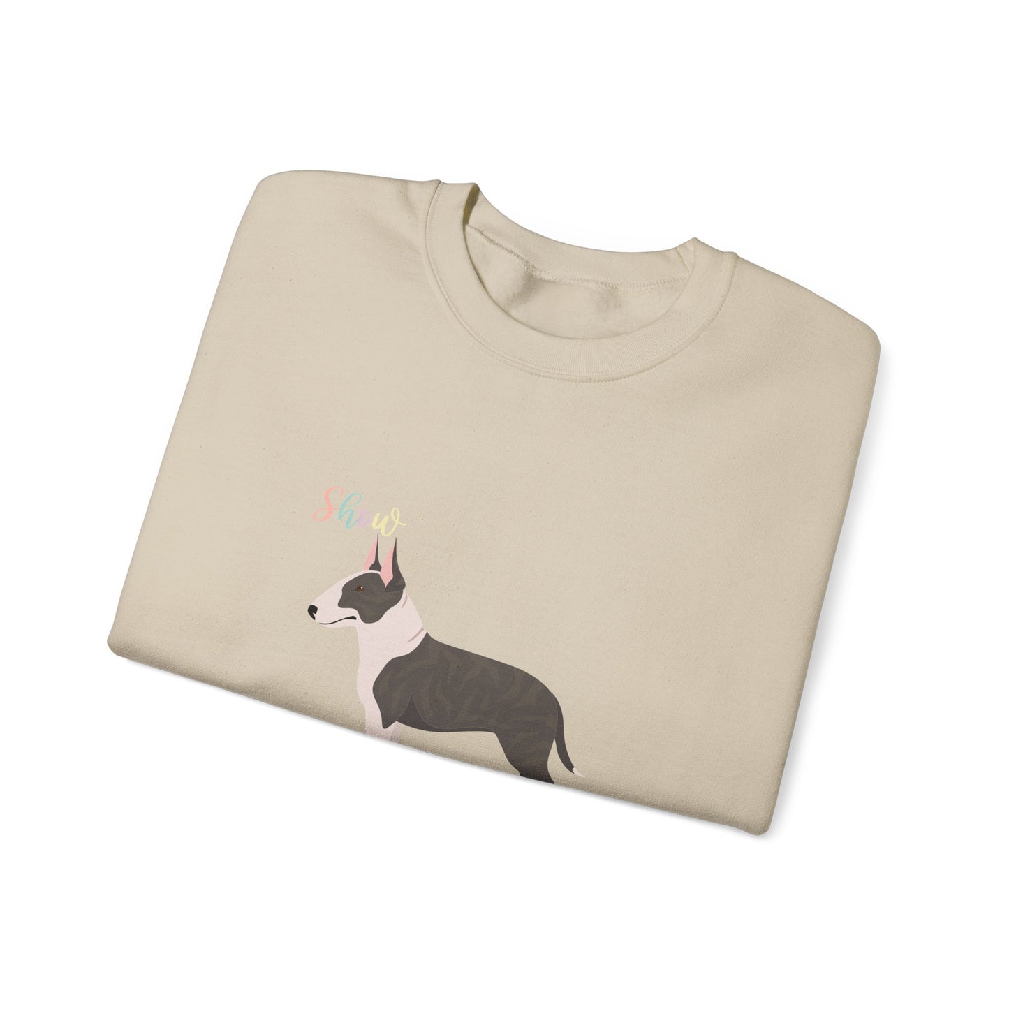 Bull Terrier Dog Unisex Heavy Blend Crewneck Sweatshirt