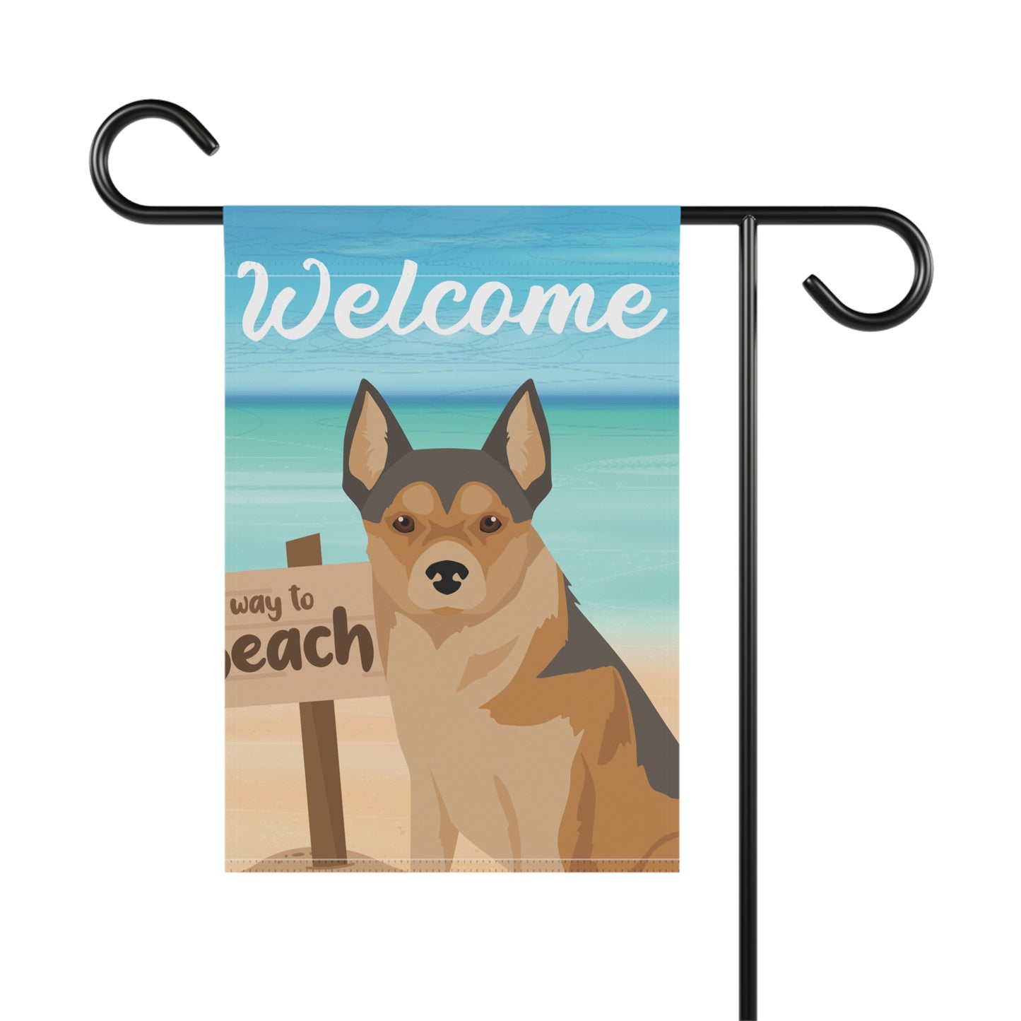 Norwegian Lundehund Dog Garden Flag