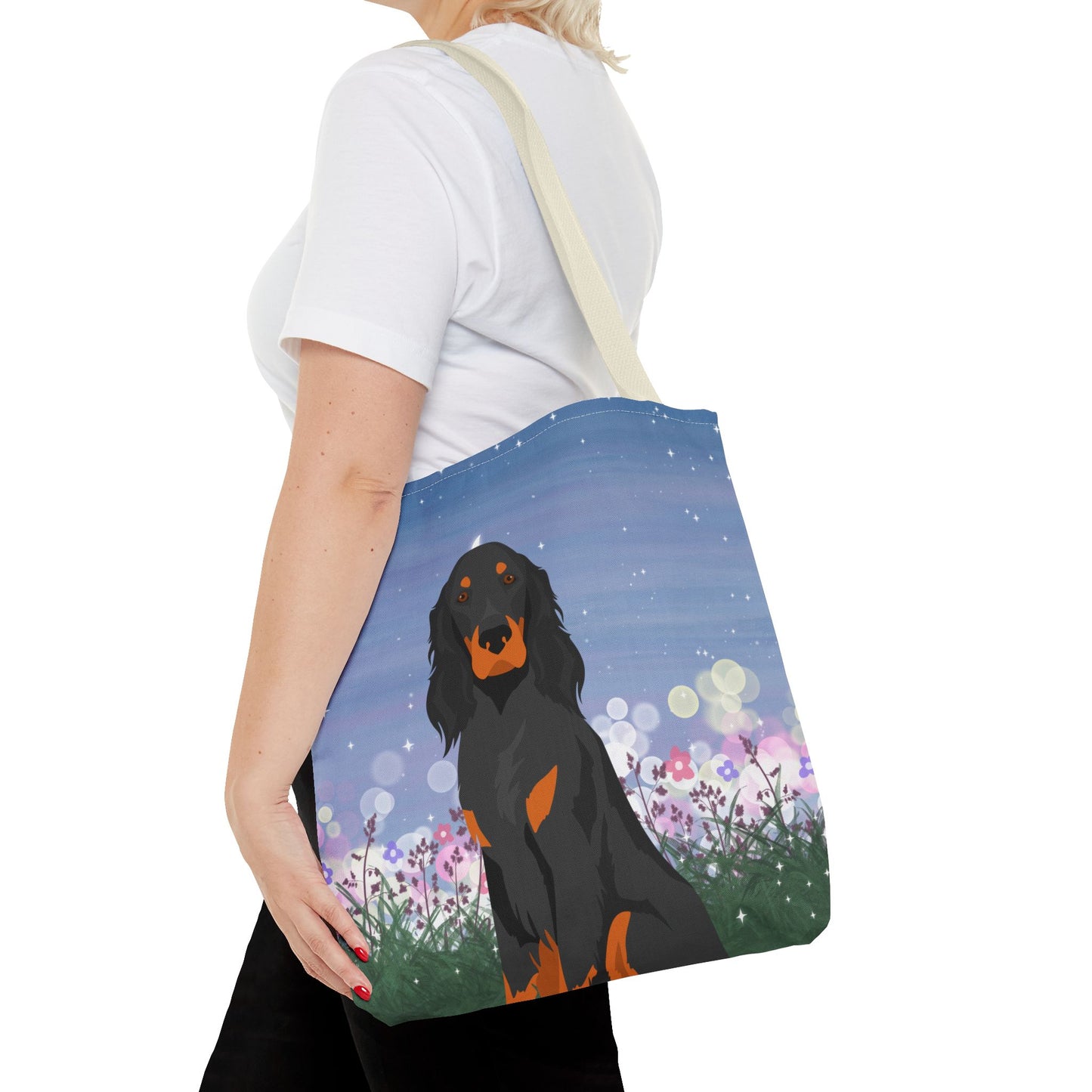 Gordon Setter Dog Tote Bag 16x16