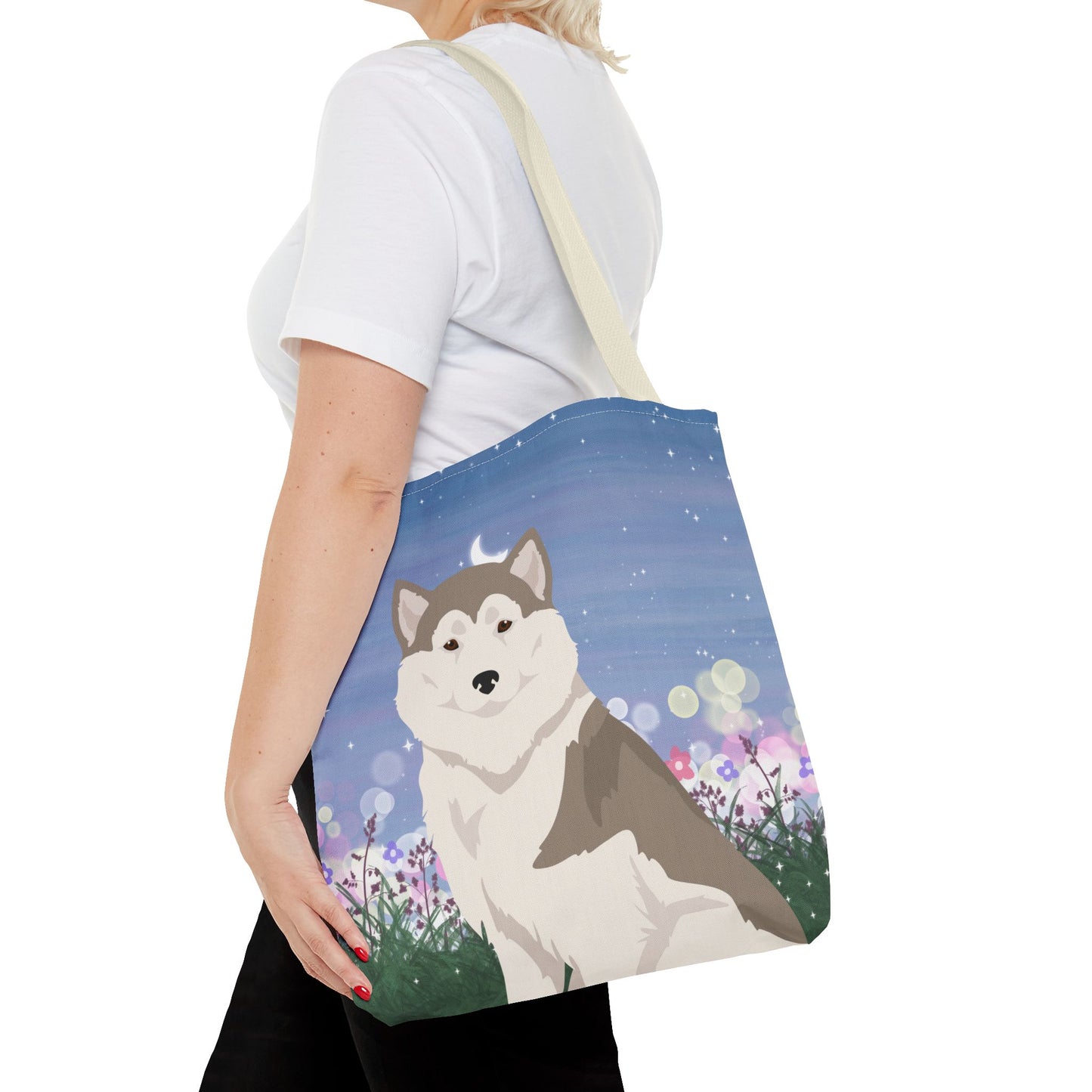 Greenland Dog Dog Tote Bag 16x16