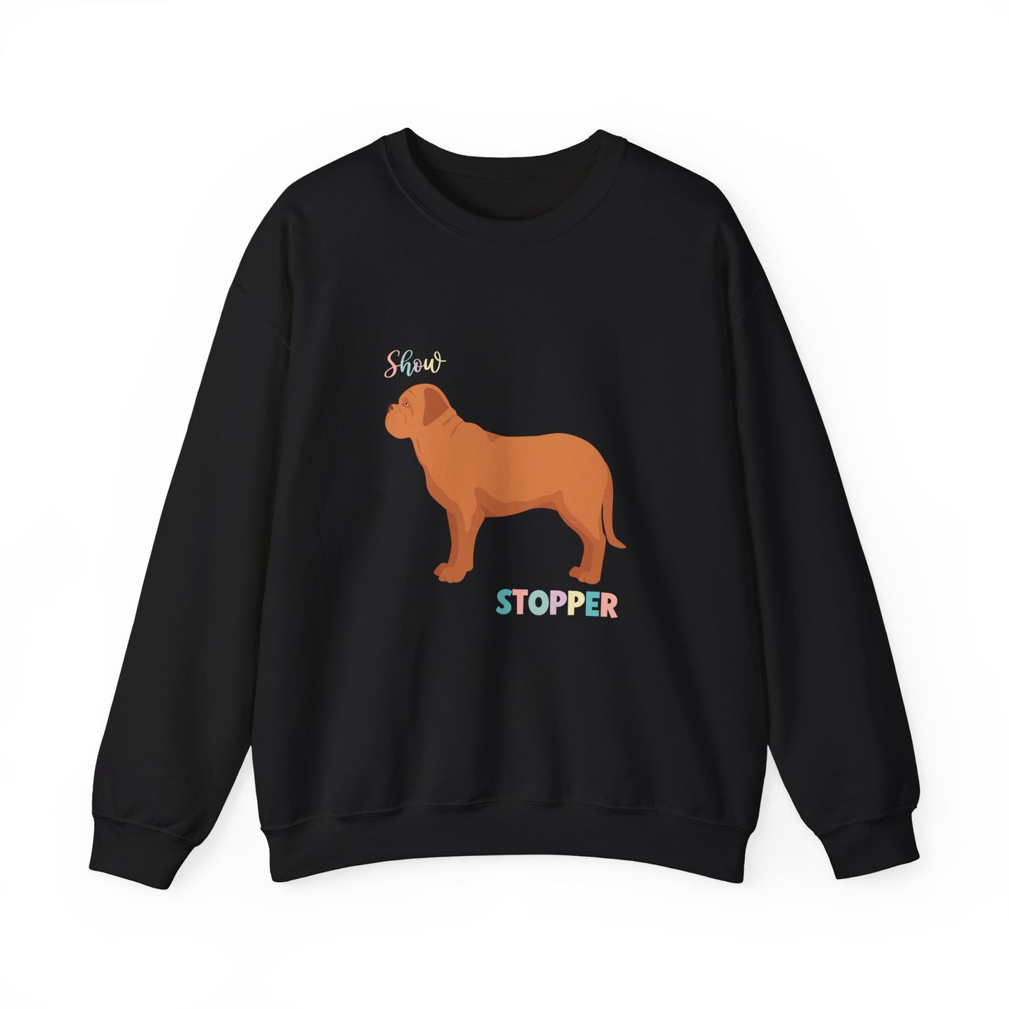 Dogue De Bordeaux Dog Unisex Heavy Blend Crewneck Sweatshirt