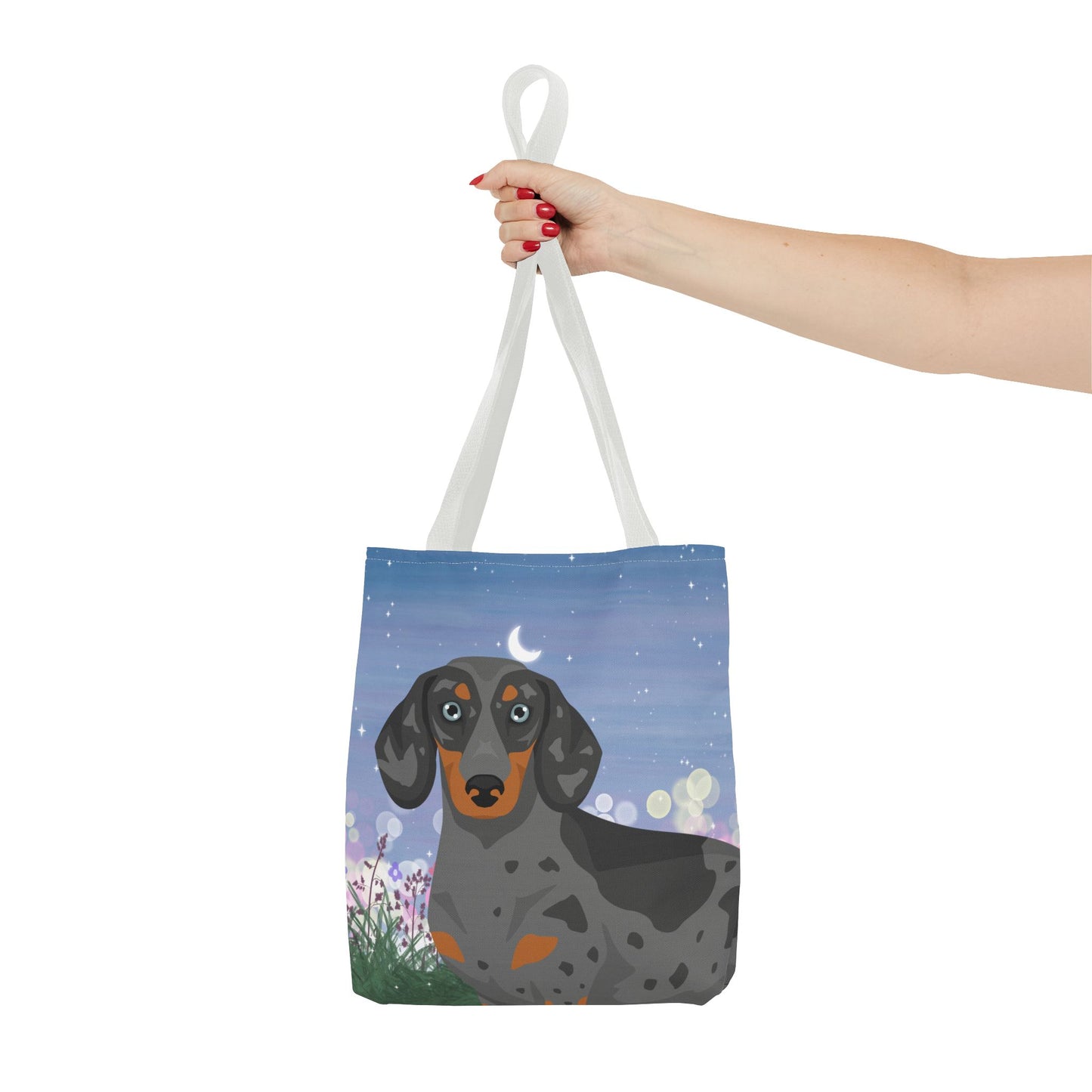 Dachshund Dog Tote Bag 13x13