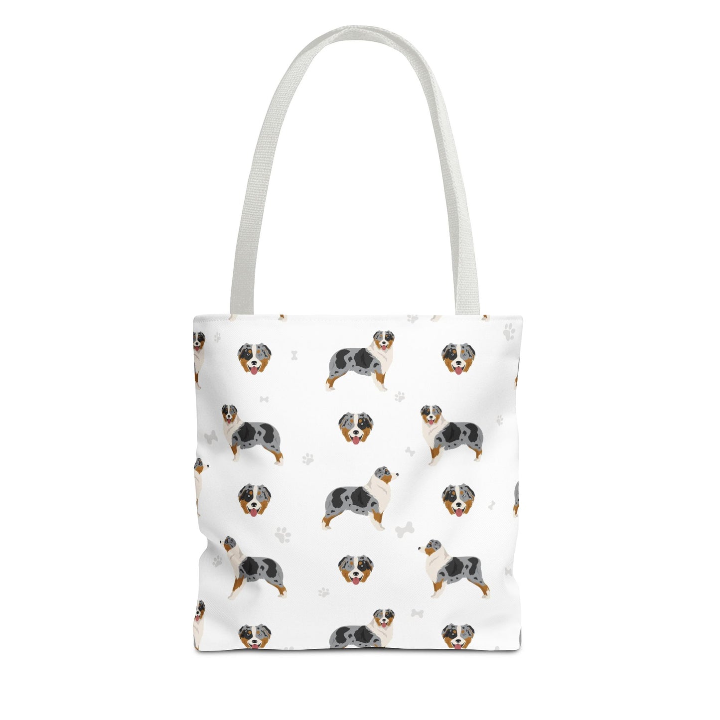 Australian Shepherd Dog Tote Bag, Aussie Dog Mom Gift