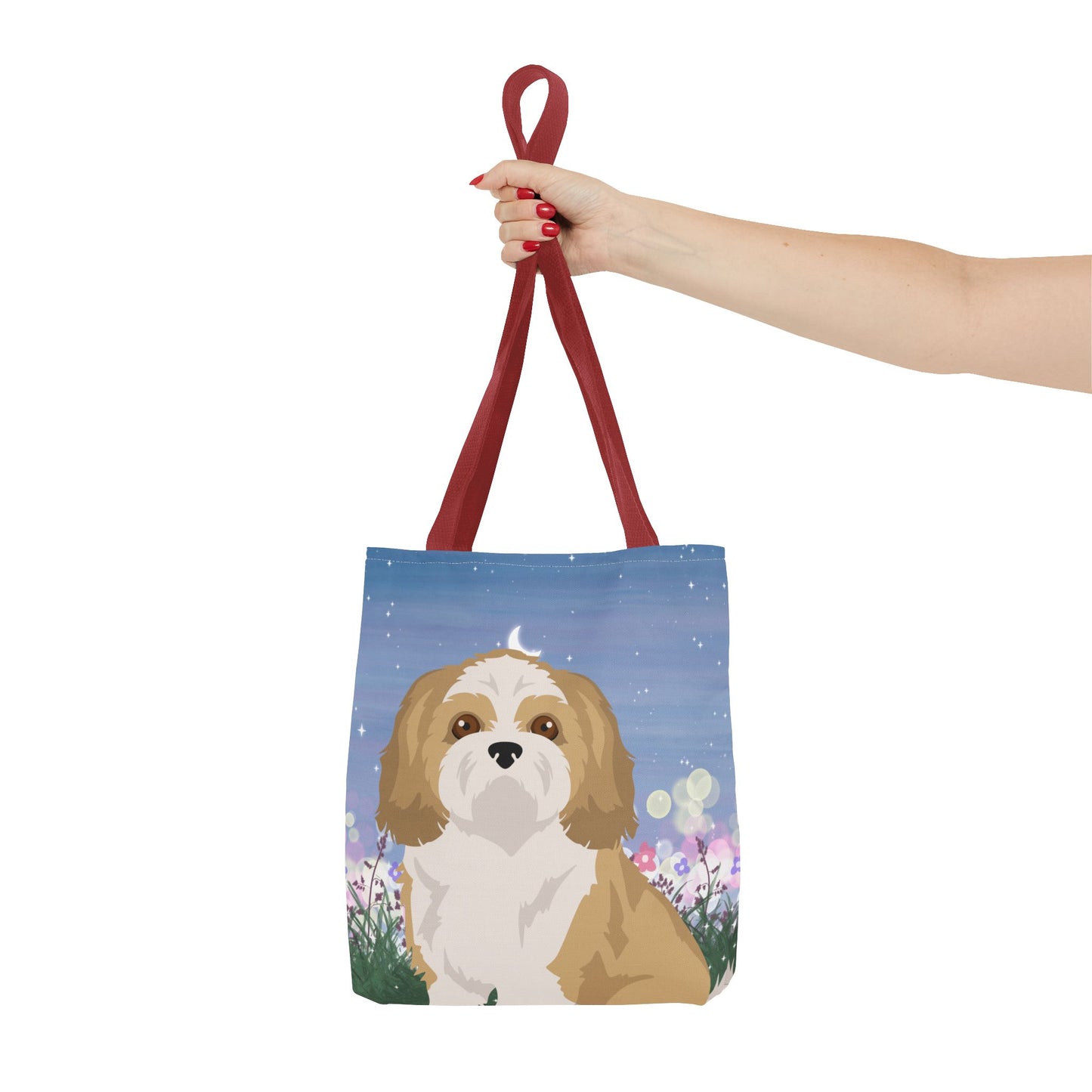 Shih Tzu Dog Tote Bag 13x13