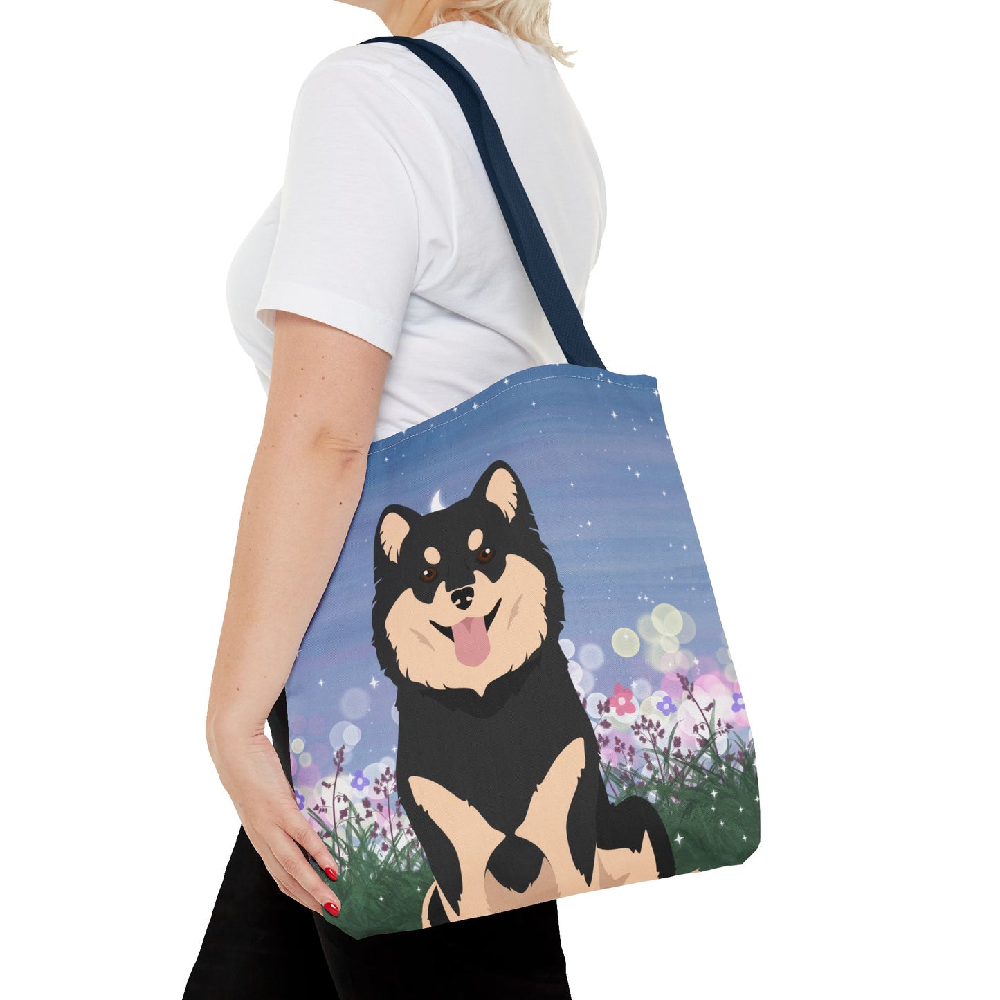 Finnish Lapphund Dog Tote Bag 16x16