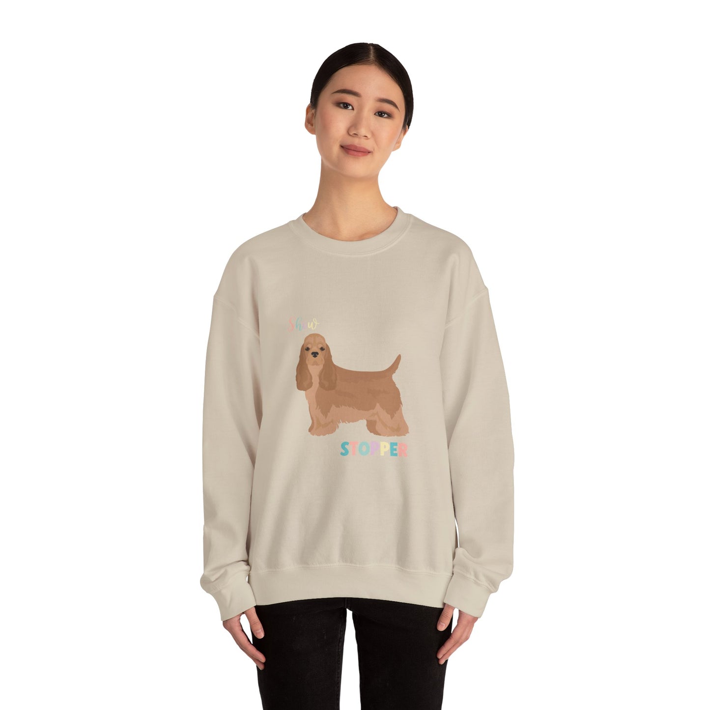Cocker Spaniel Dog Unisex Heavy Blend Crewneck Sweatshirt