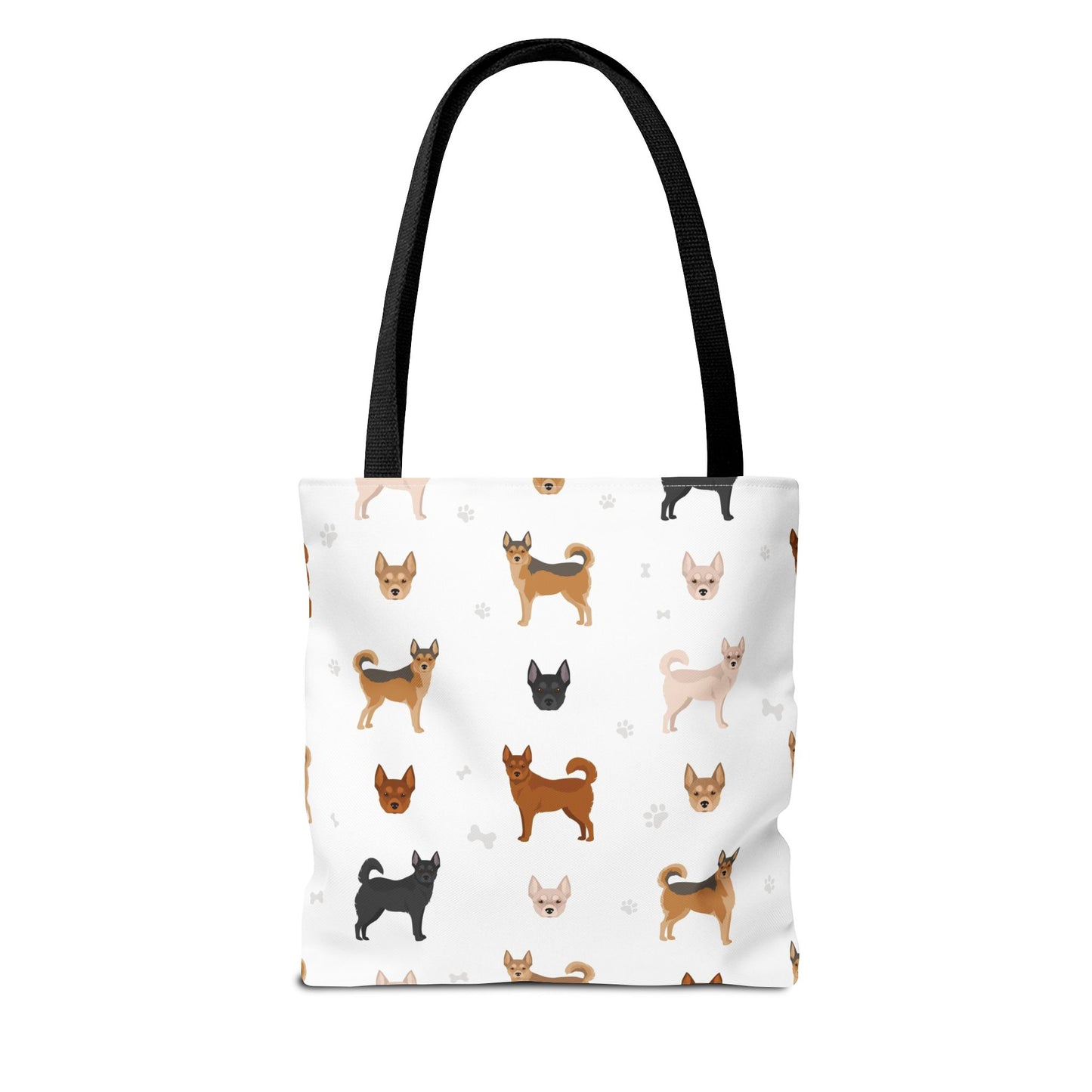 Norwegian Lundehund Dog Tote Bag