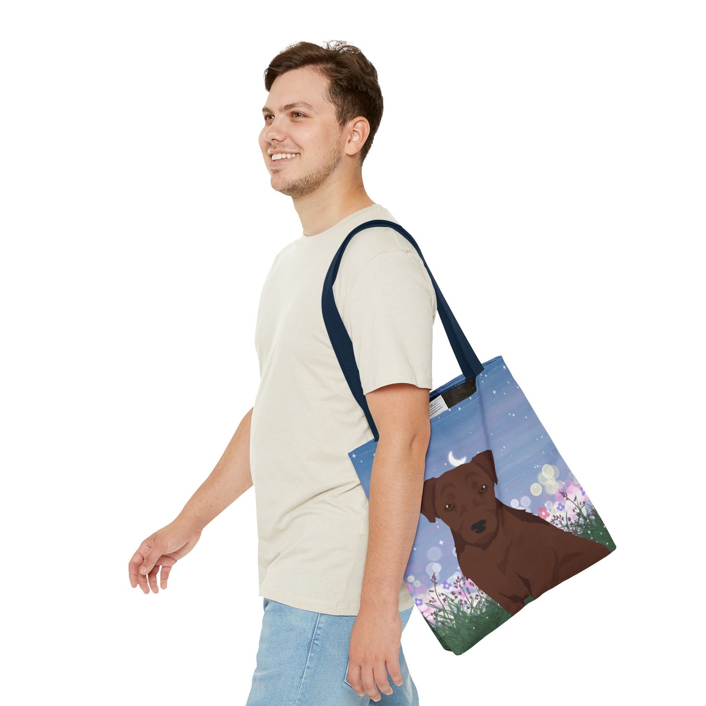 Patterdale Terrier Dog Tote Bag 16x16