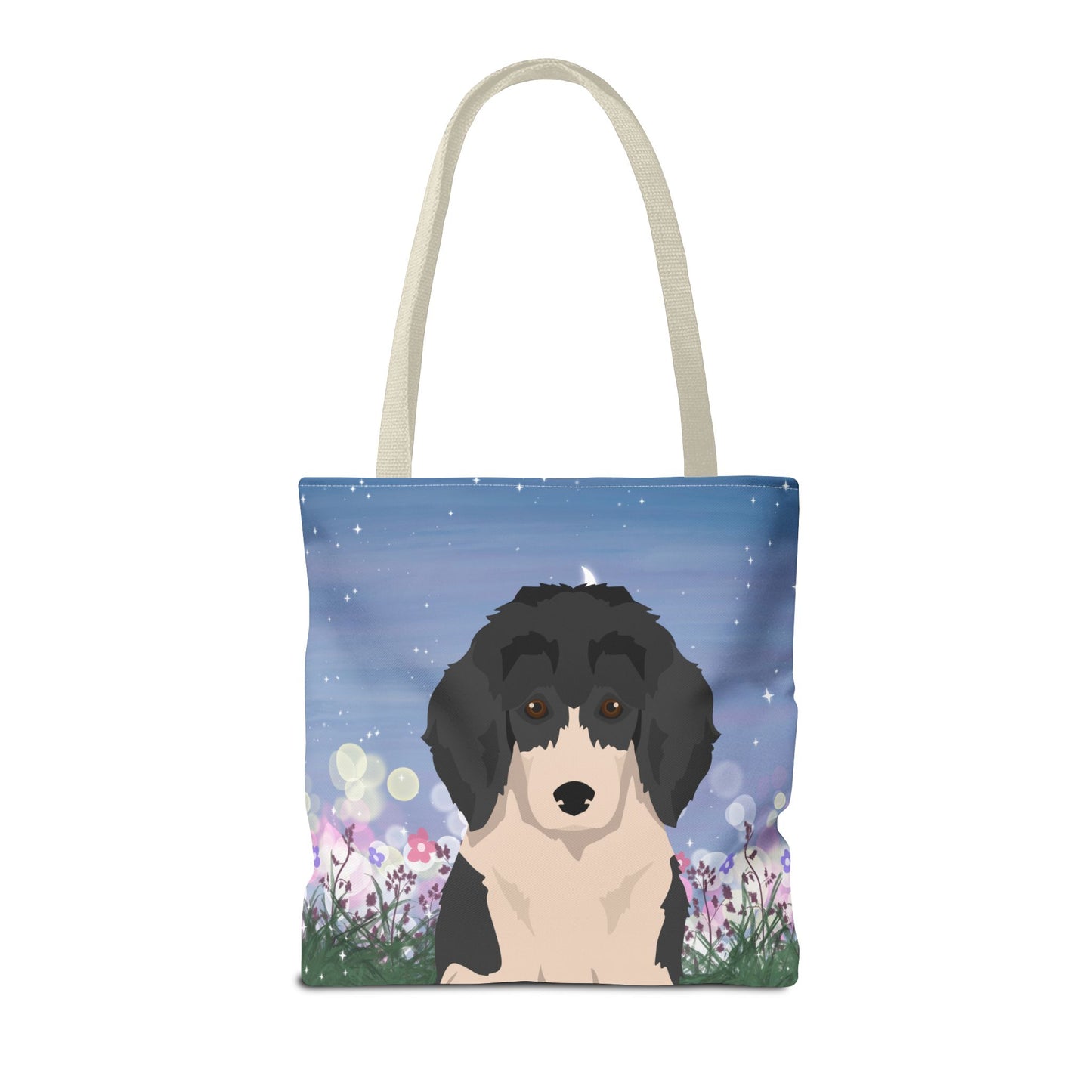 Poodle Dog Tote Bag 16x16