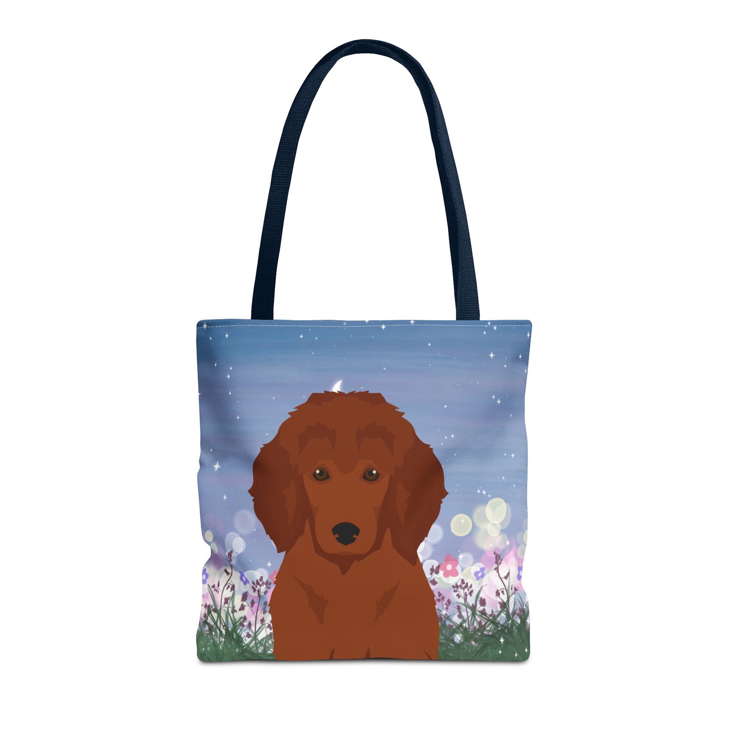 Poodle Dog Tote Bag 16x16