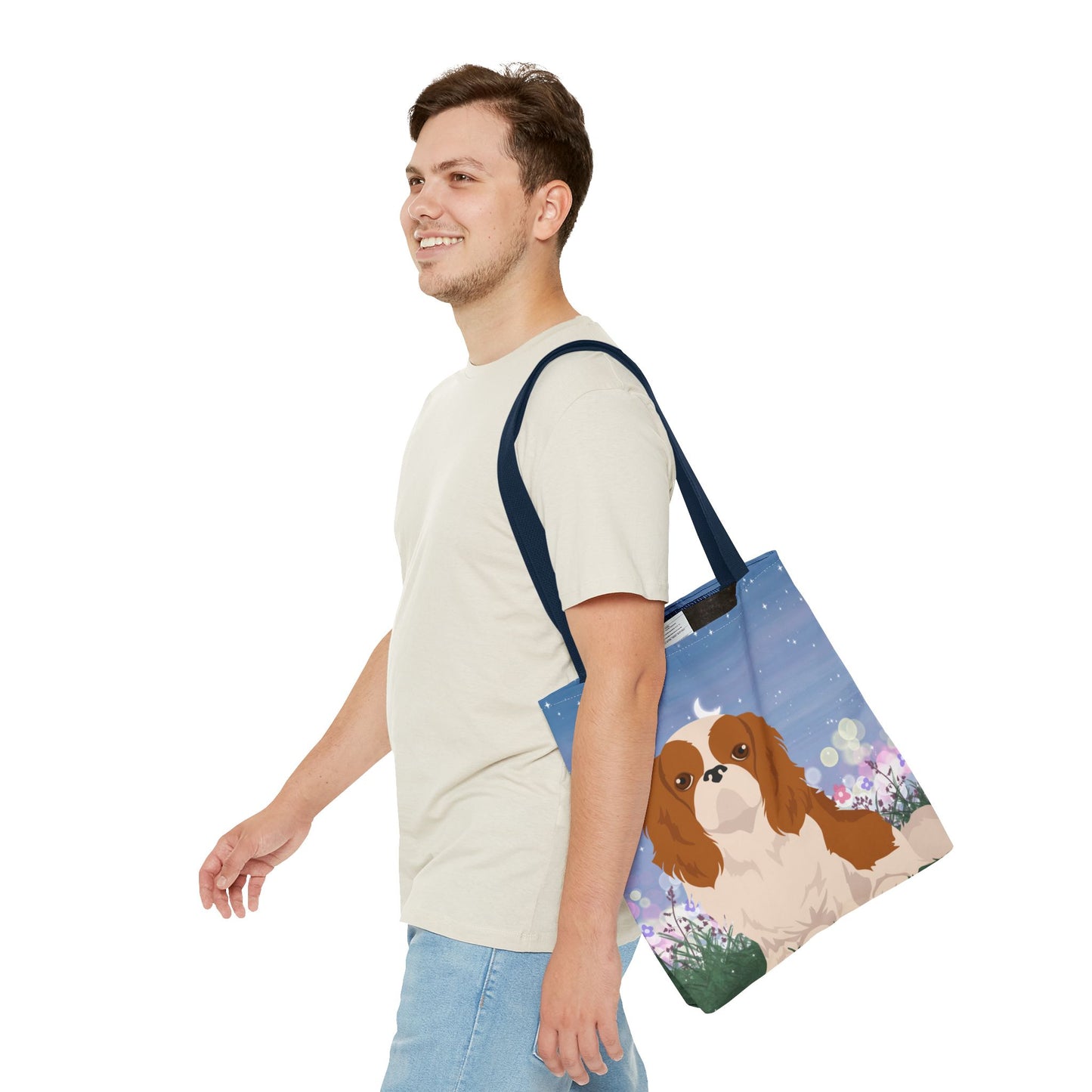 English Toy Spaniel Dog Tote Bag 16x16