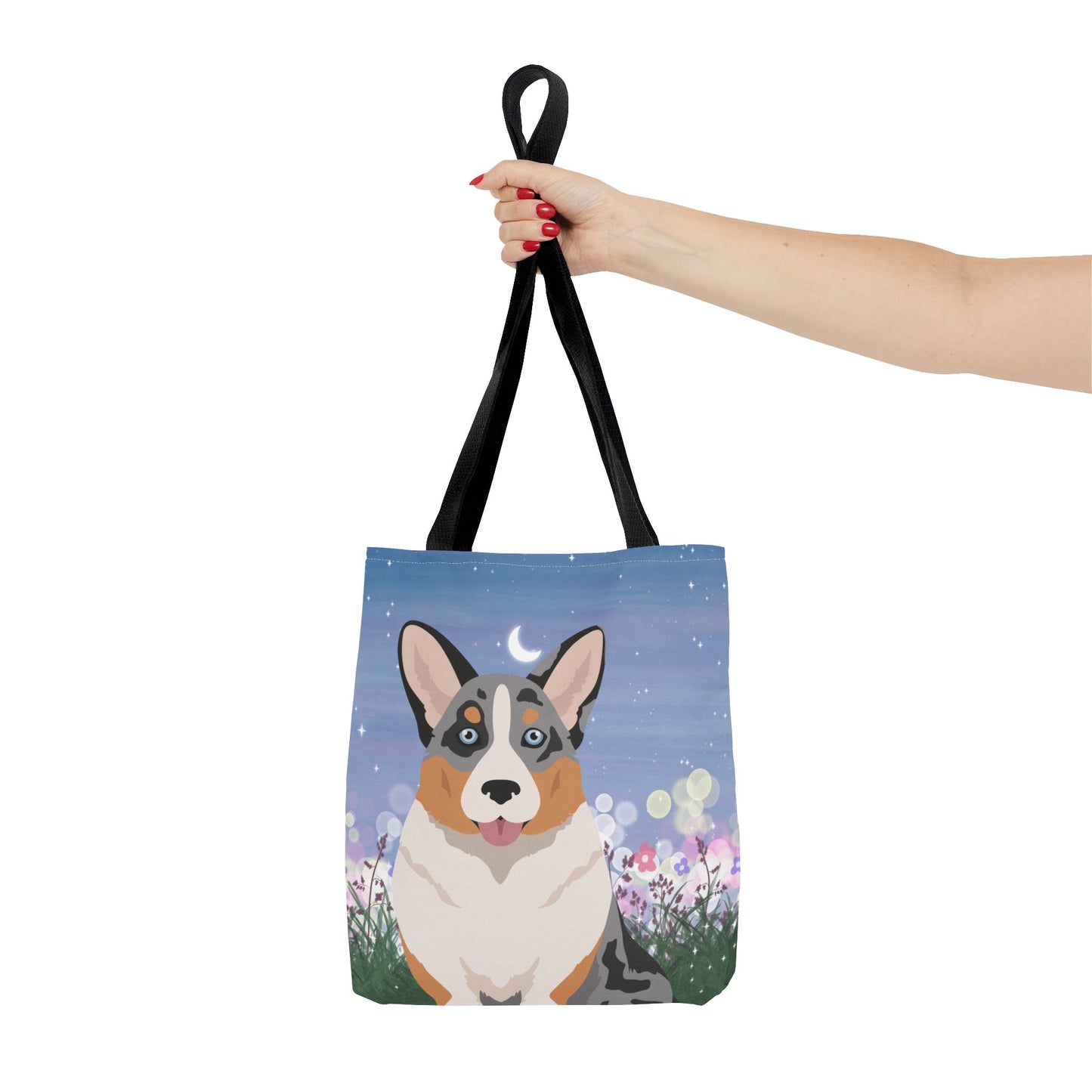 Cardigan Welsh Corgi Dog Tote Bag 13x13
