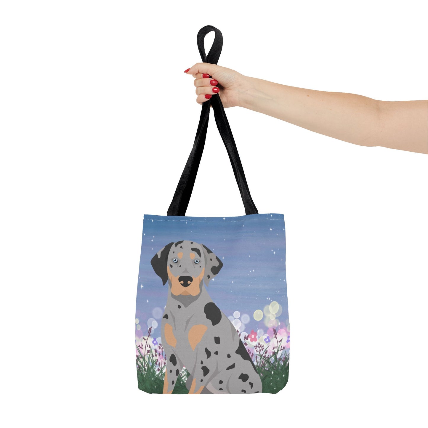Catahoula Leopard Dog Dog Tote Bag 13x13
