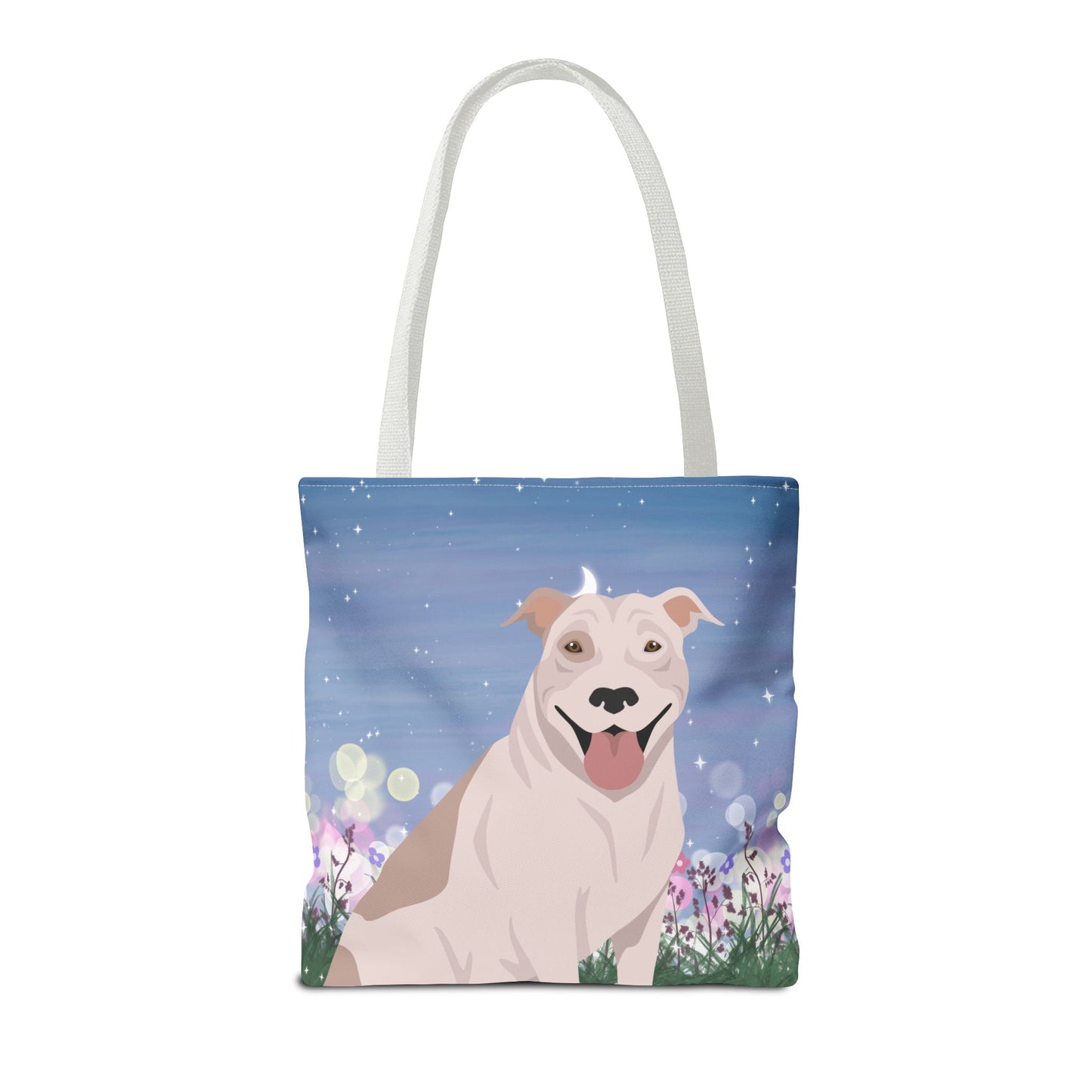 Pit Bull Dog Tote Bag 16x16