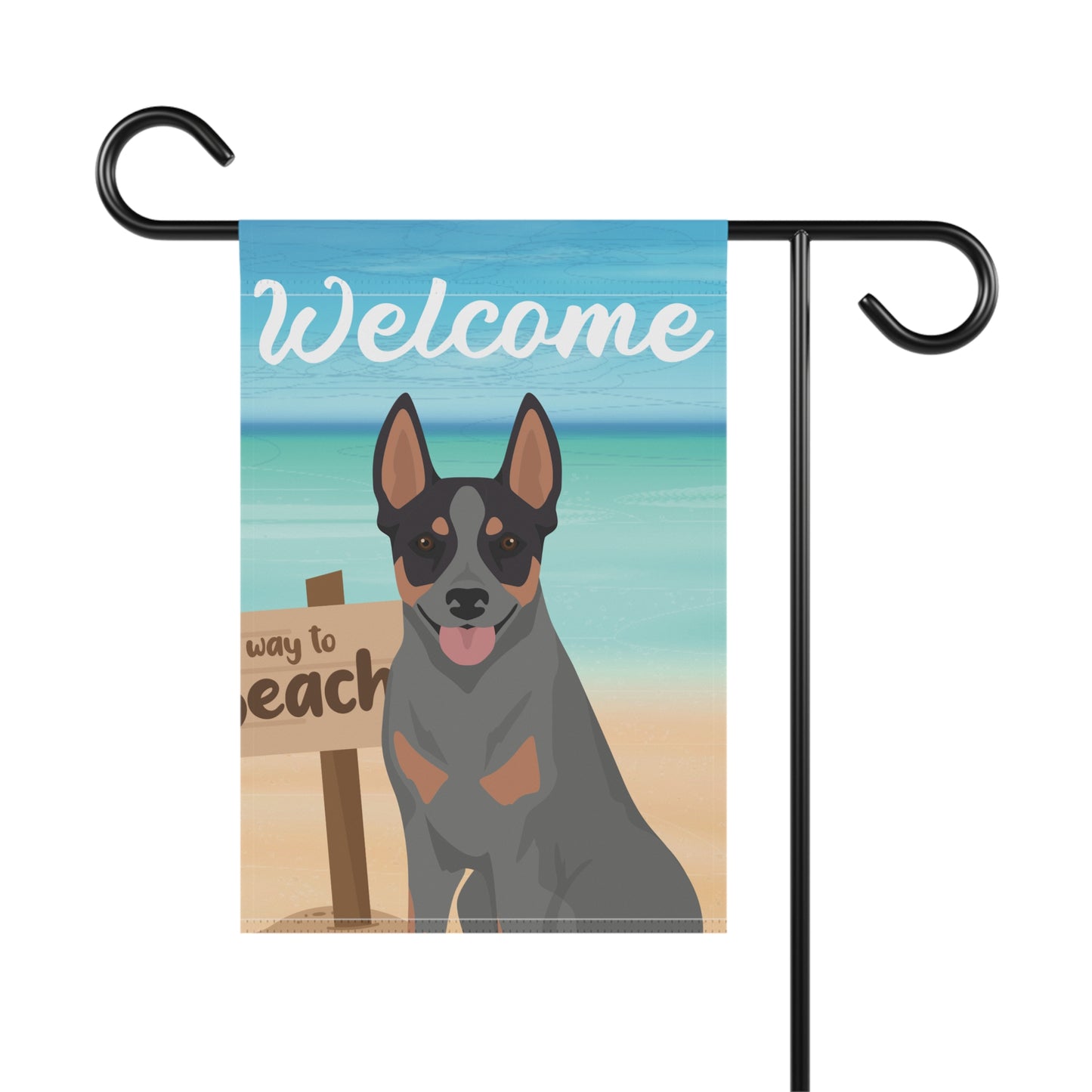 Australian Stumpy Tail Cattle Dog Dog Garden Flag