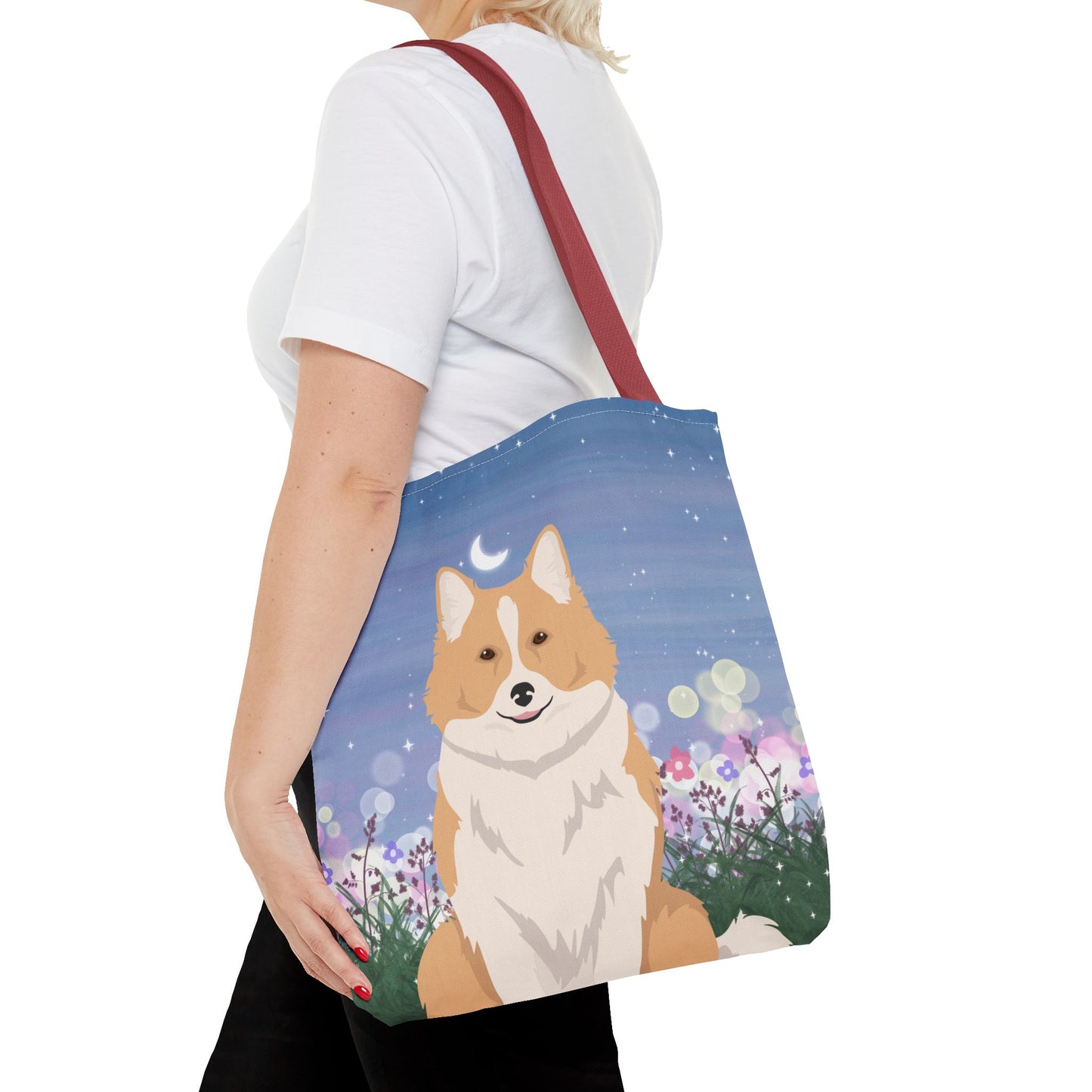 Icelandic Sheepdog Dog Tote Bag 16x16