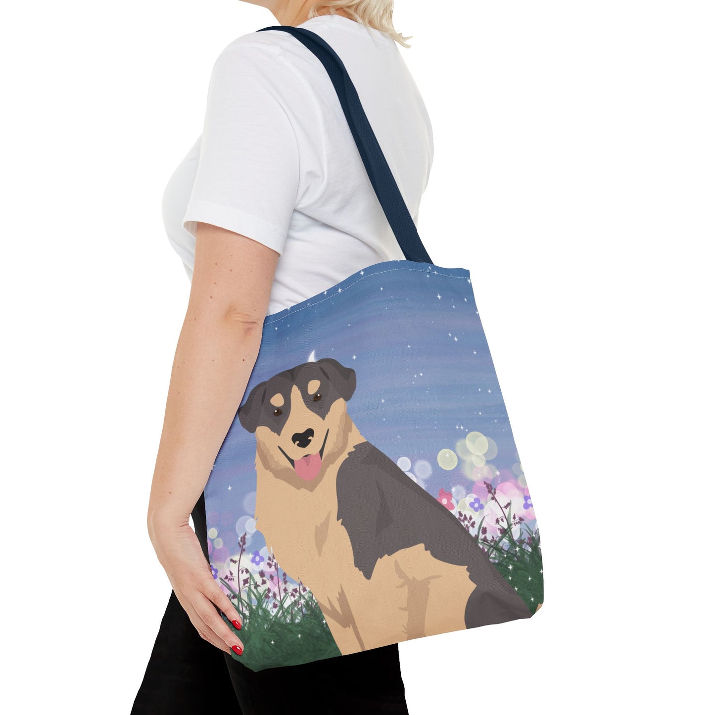 Carpathian Shepherd Dog Dog Tote Bag 16x16