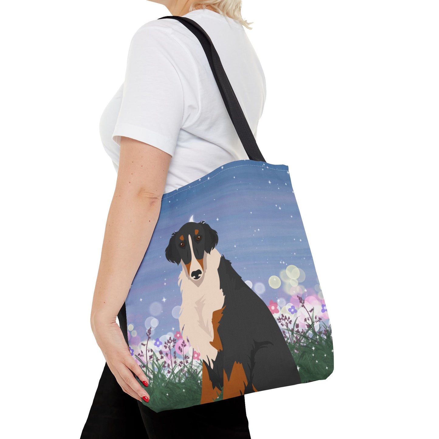 Borzoi Dog Tote Bag 16x16
