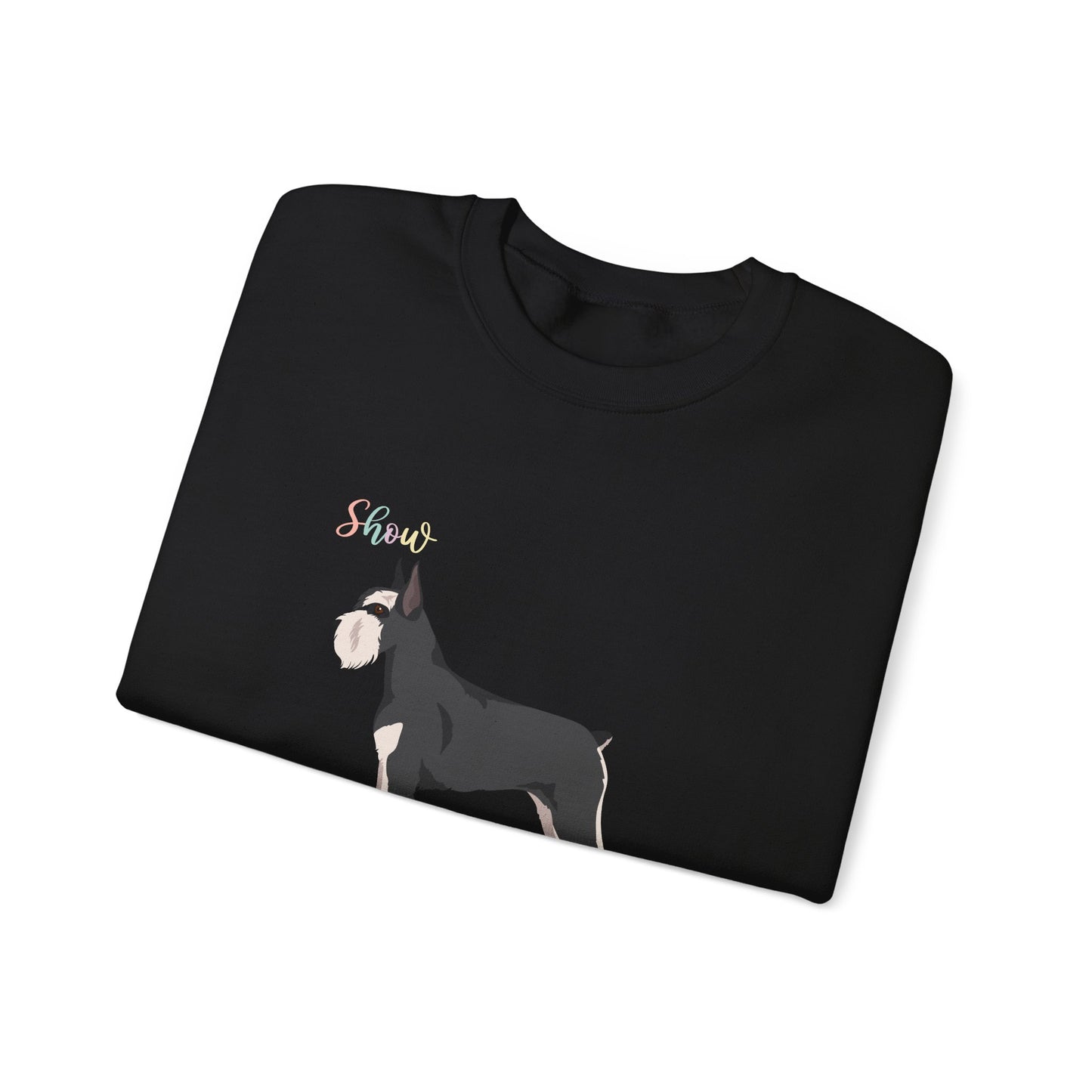 Schnauzer Dog Unisex Heavy Blend Crewneck Sweatshirt