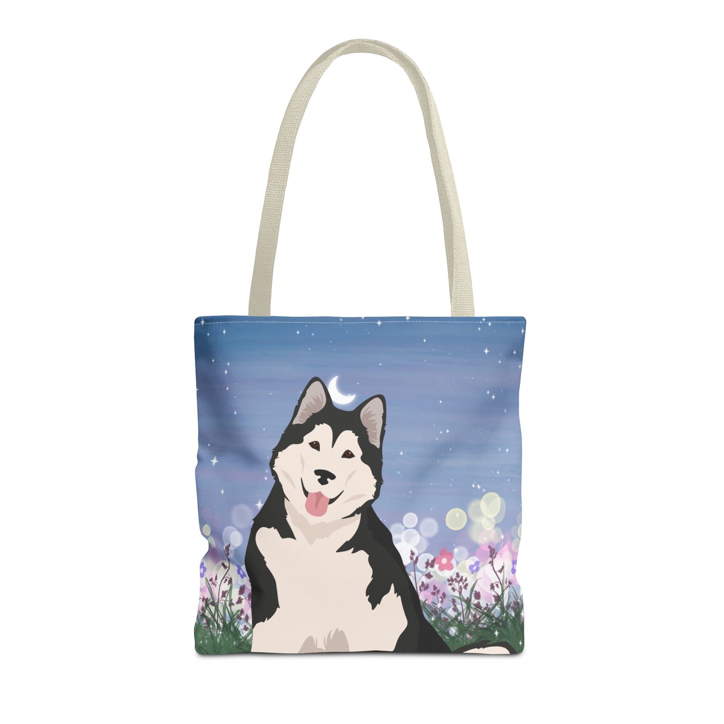 Alaskan Malamute Dog Tote Bag 16x16