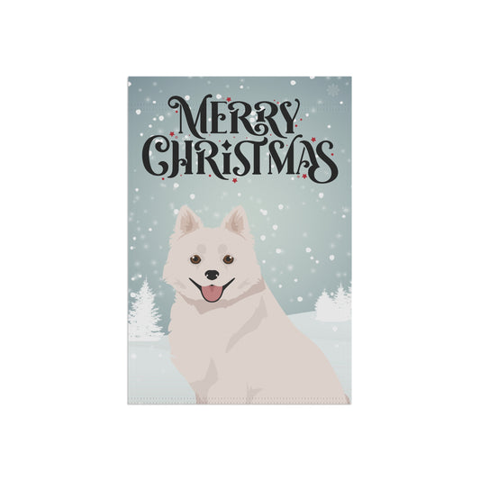 American Eskimo Dog Garden Flag