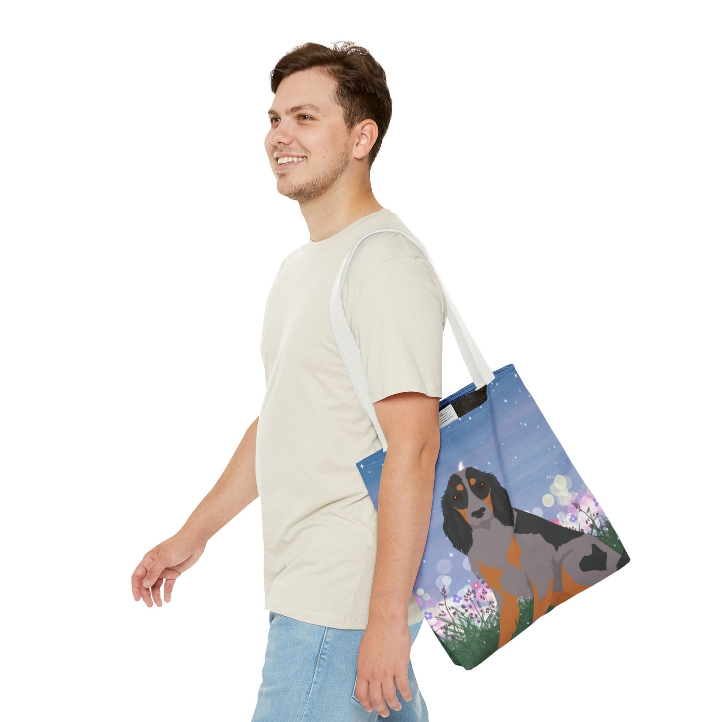 Picardy Spaniel Dog Tote Bag 16x16