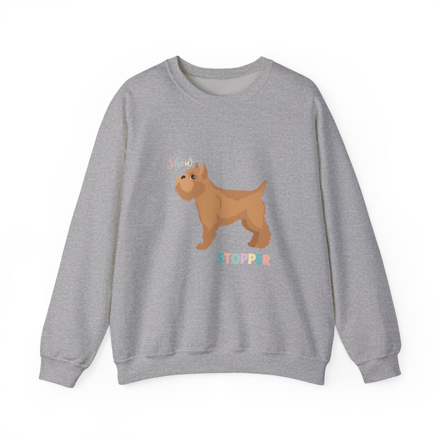 Brussels Griffion Dog Unisex Heavy Blend Crewneck Sweatshirt