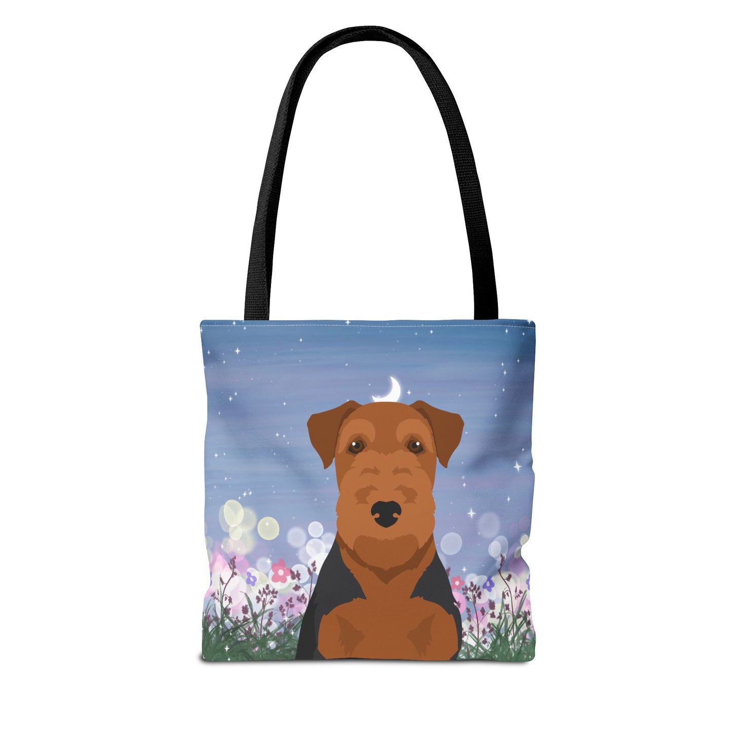 Welsh Terrier Dog Tote Bag 13x13