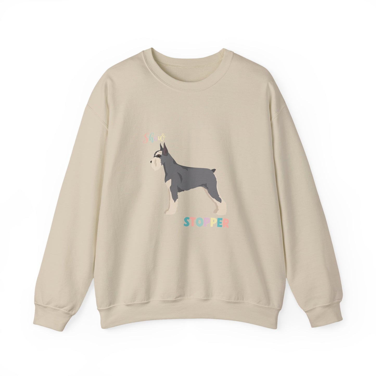 Schnauzer Dog Unisex Heavy Blend Crewneck Sweatshirt