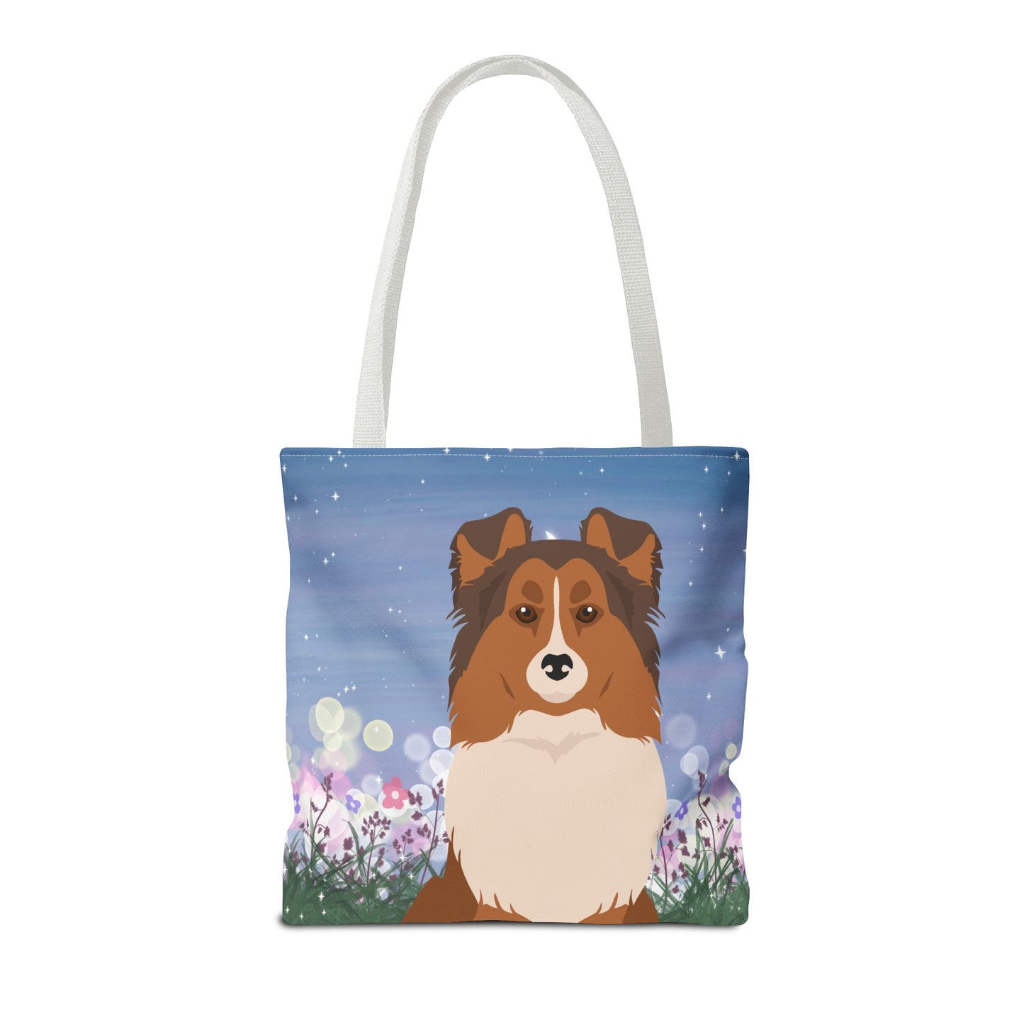 Shetland Sheepdog Dog Tote Bag 16x16