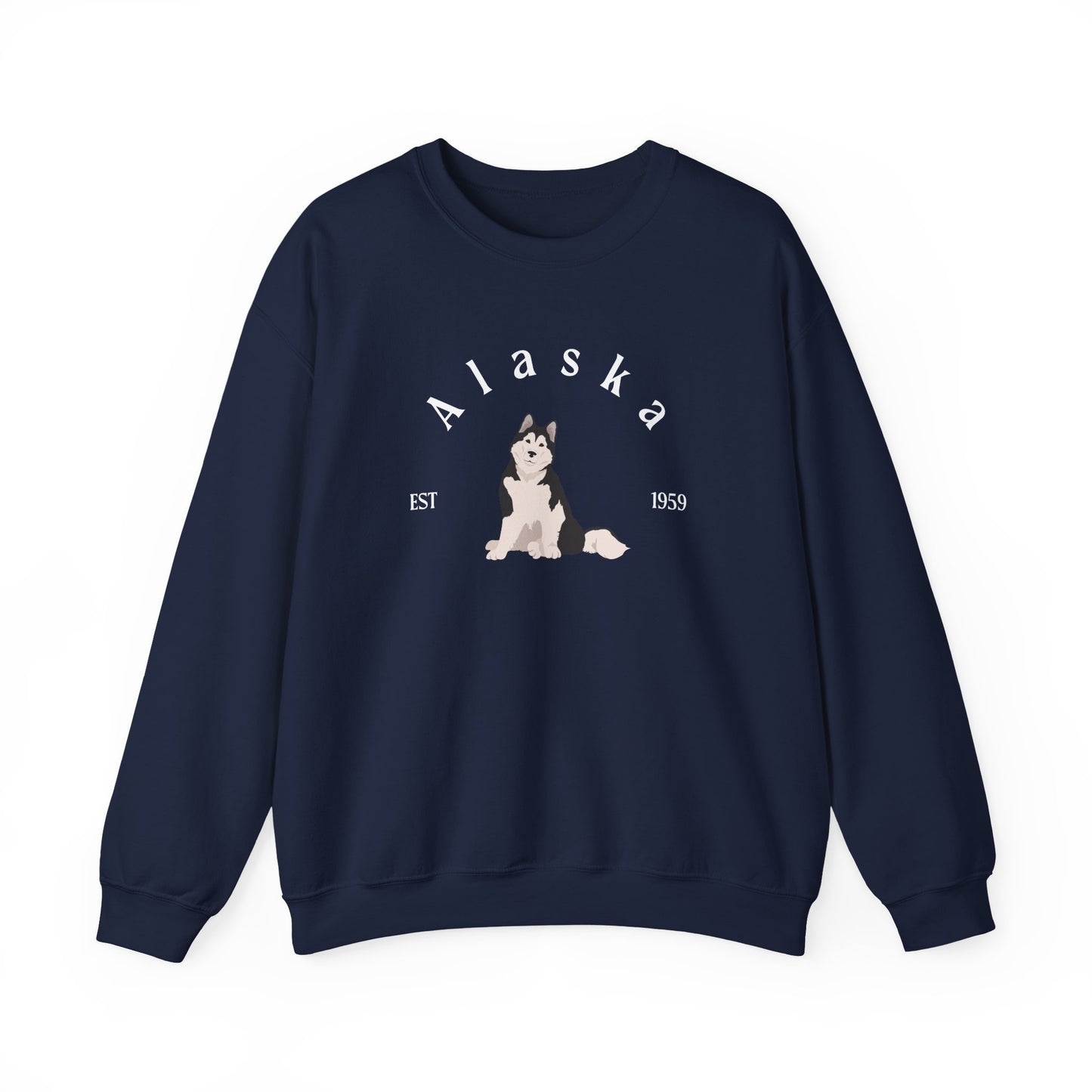 Alaskan Malamute State Dogs Unisex Heavy Blend Crewneck Sweatshirt