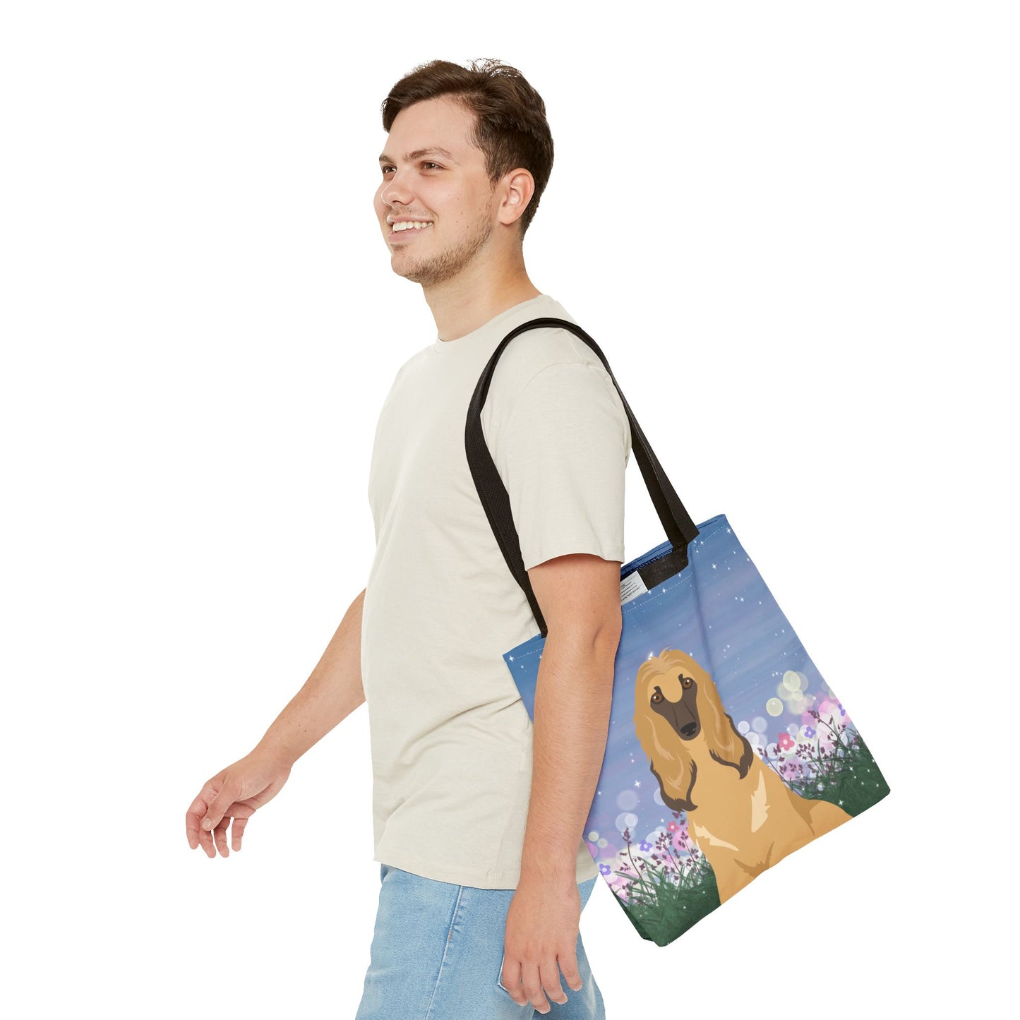 Afghan Hound Dog Tote Bag 16x16