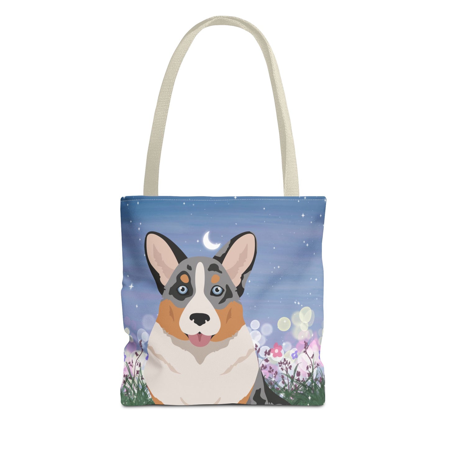Cardigan Welsh Corgi Dog Tote Bag 13x13