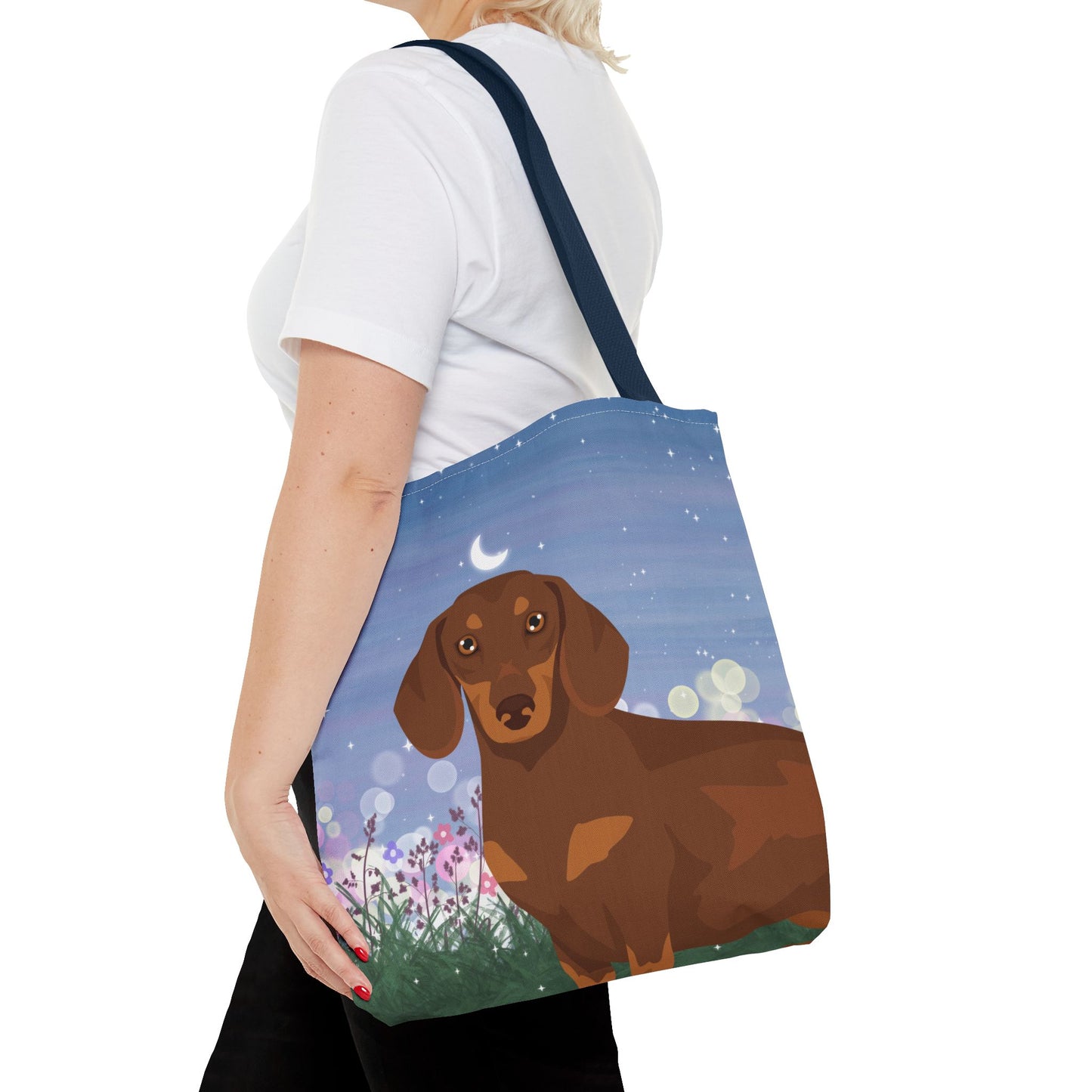 Dachshund Dog Tote Bag 16x16