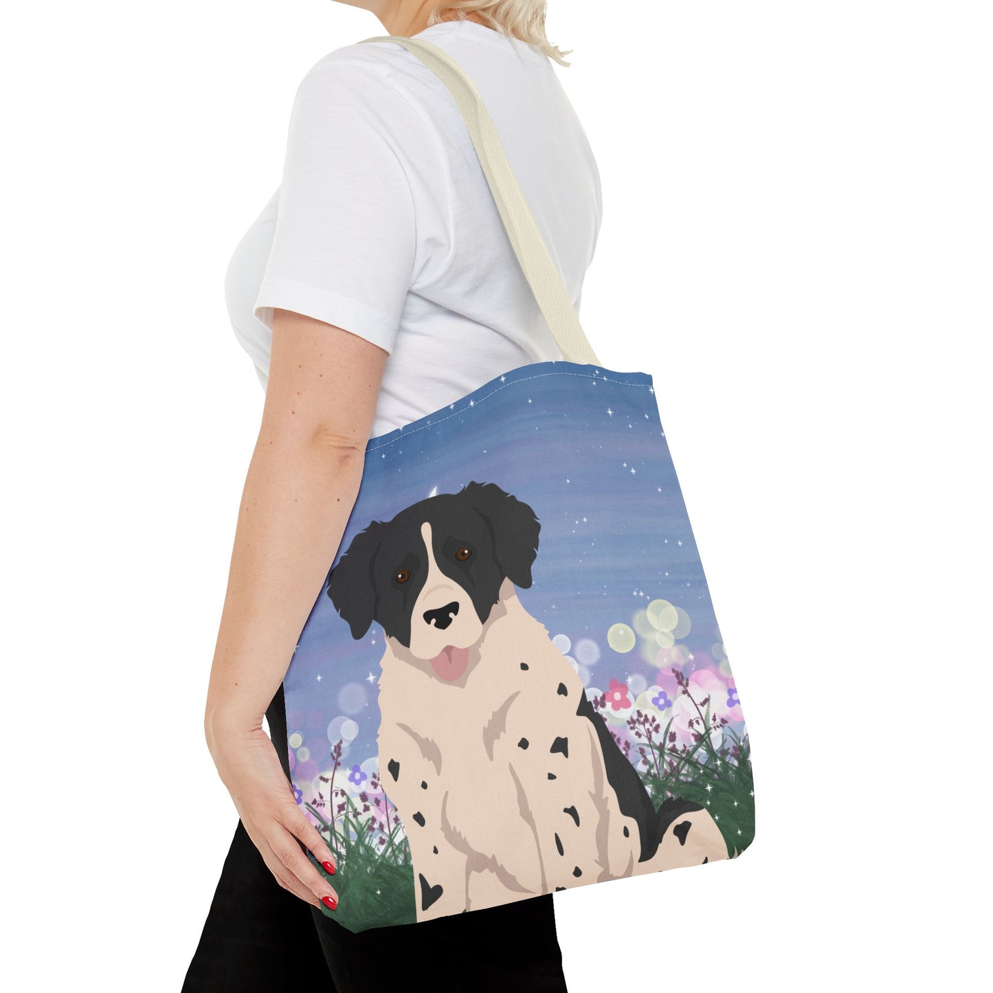 Wetterhoun Dog Dog Tote Bag 16x16
