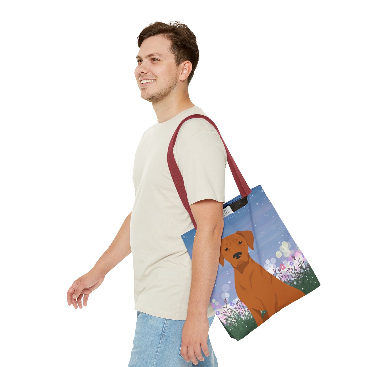Rhodesian Ridgeback Dog Tote Bag 16x16
