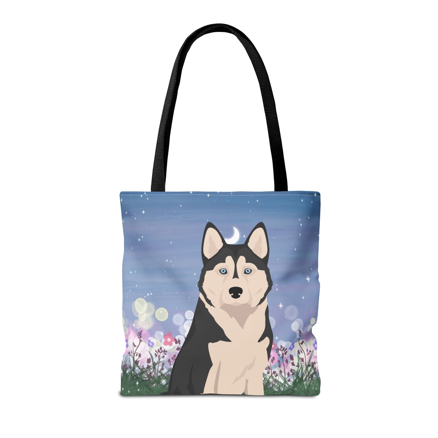 Alaskan Husky Dog Tote Bag 16x16