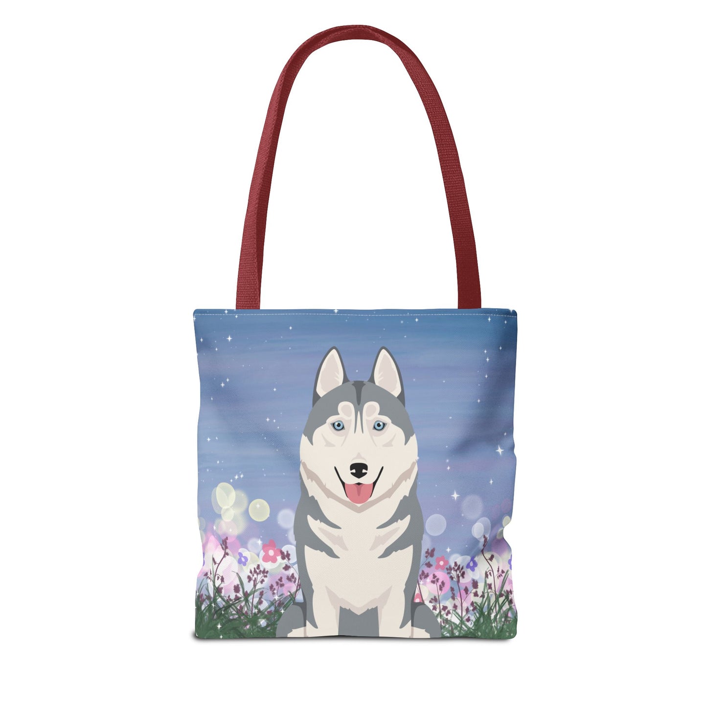 Siberian Husky Dog Tote Bag 13x13