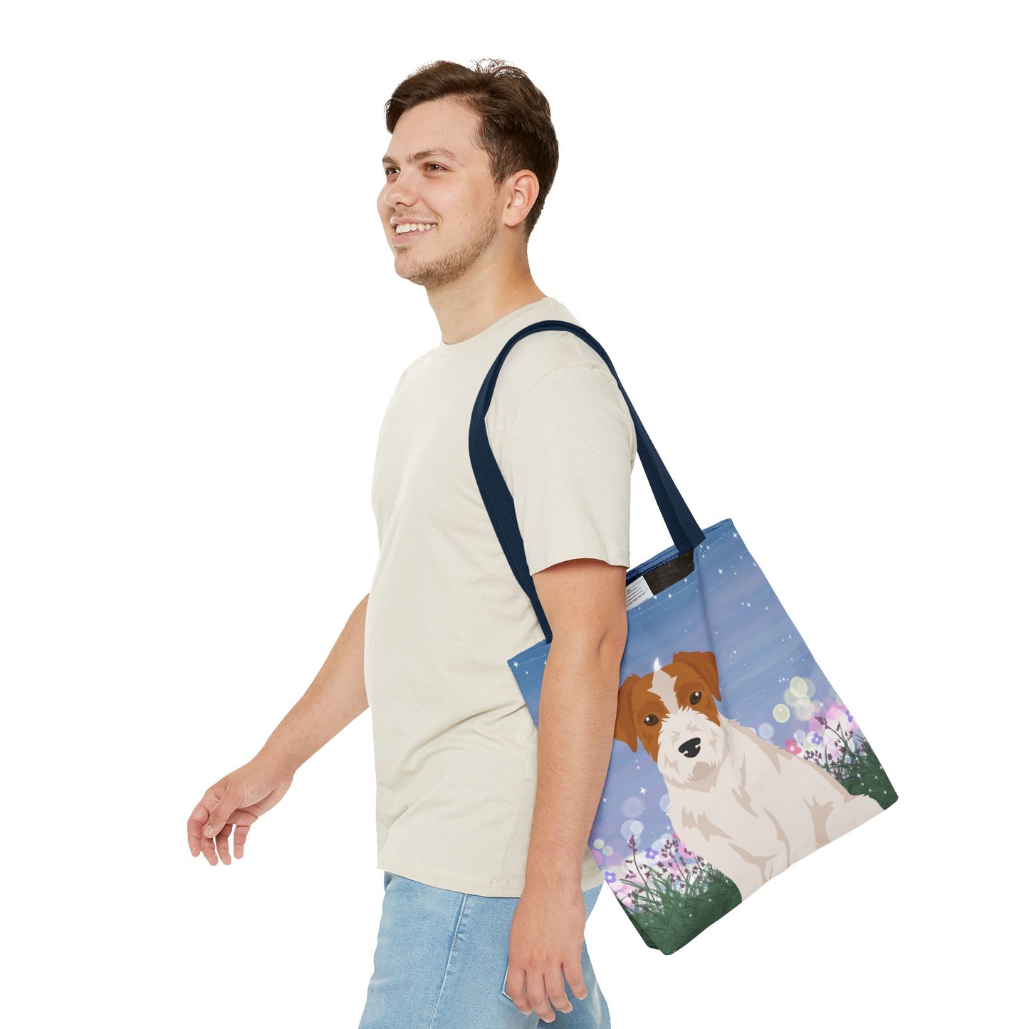 Jack Russell Terrier Dog Tote Bag 16x16