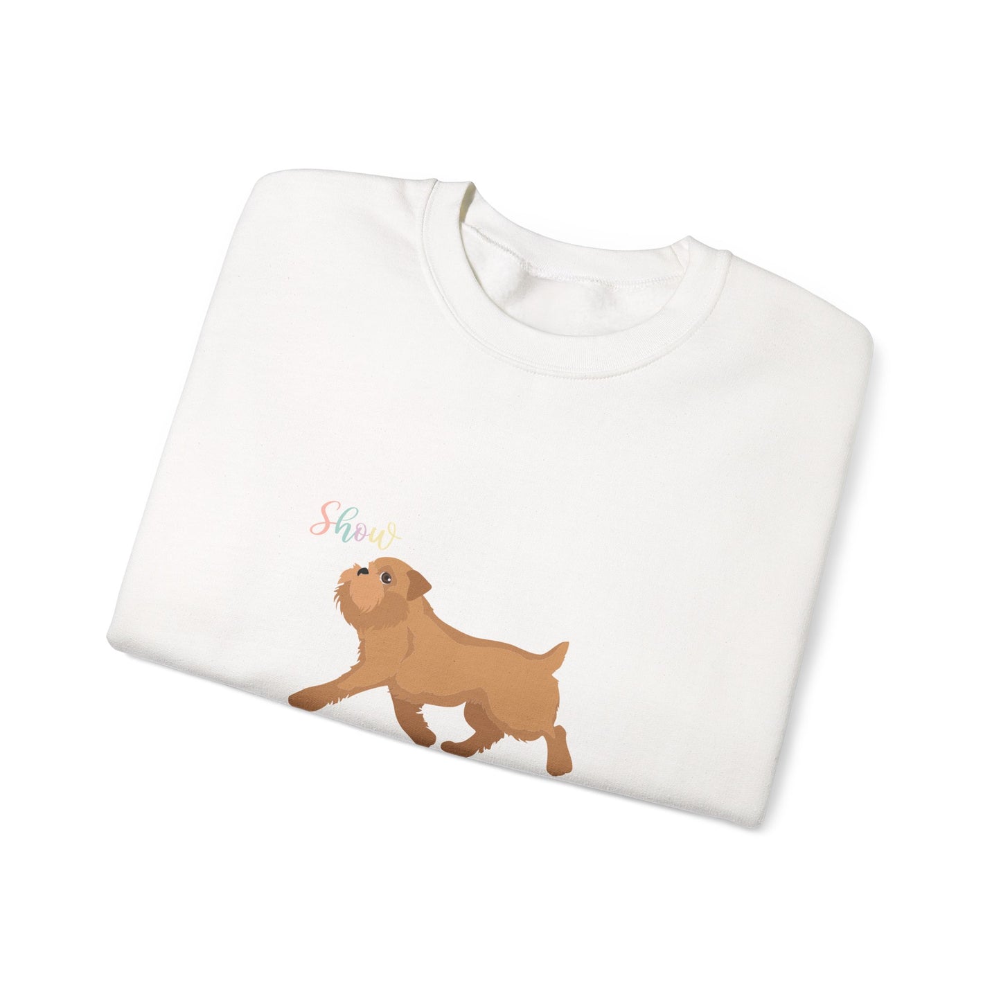Brussels Griffion Dog Unisex Heavy Blend Crewneck Sweatshirt