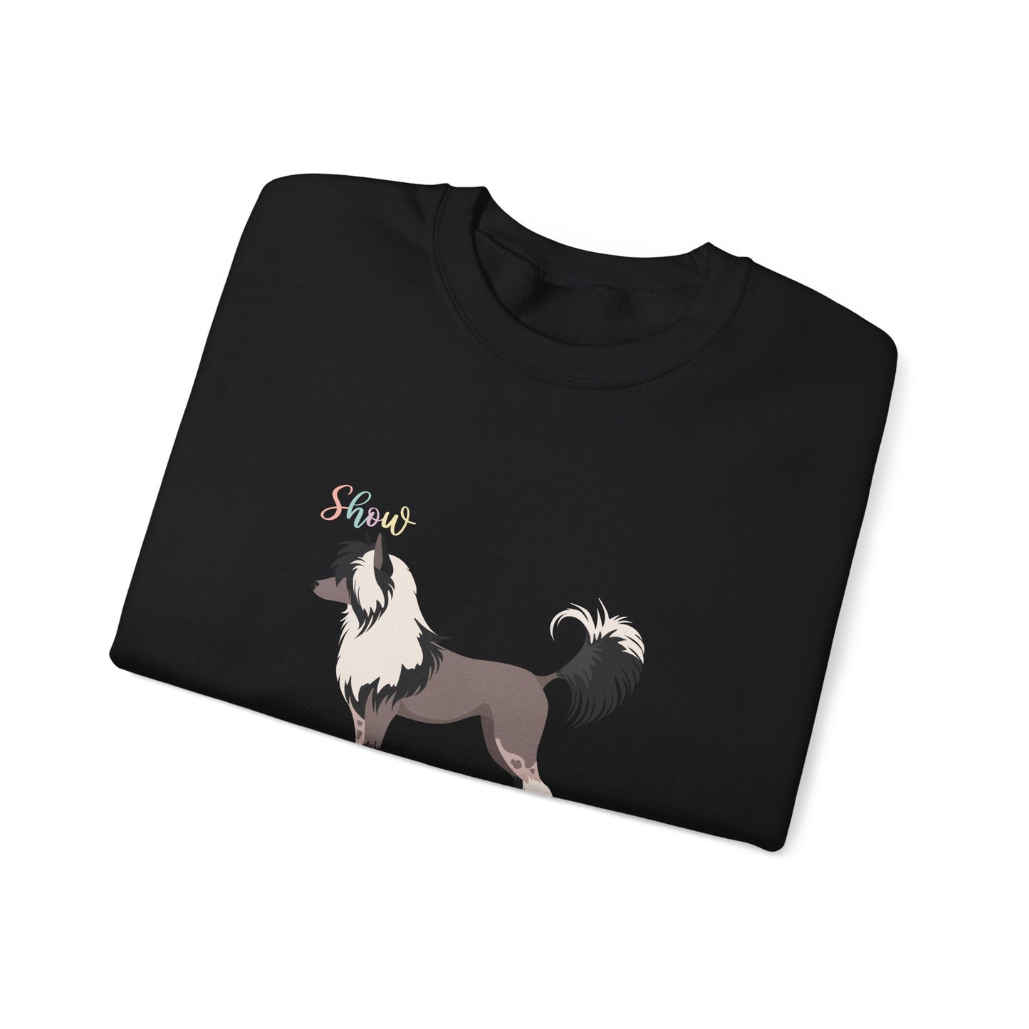 Chinese Crested Dog Dog Unisex Heavy Blend Crewneck Sweatshirt
