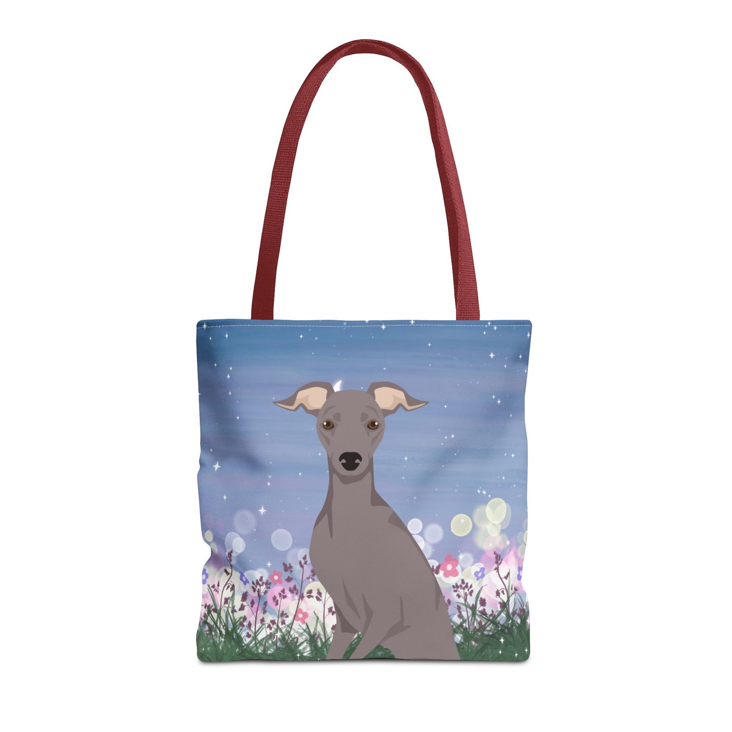 Italian Greyhound Dog Tote Bag 16x16