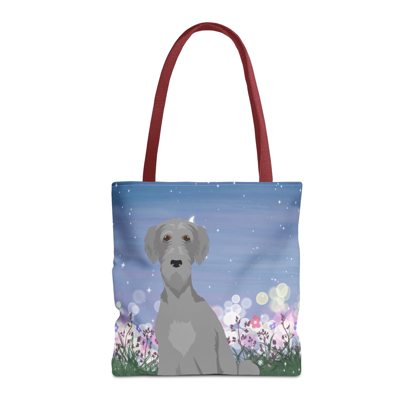 Irish Wolfhound Dog Tote Bag 16x16