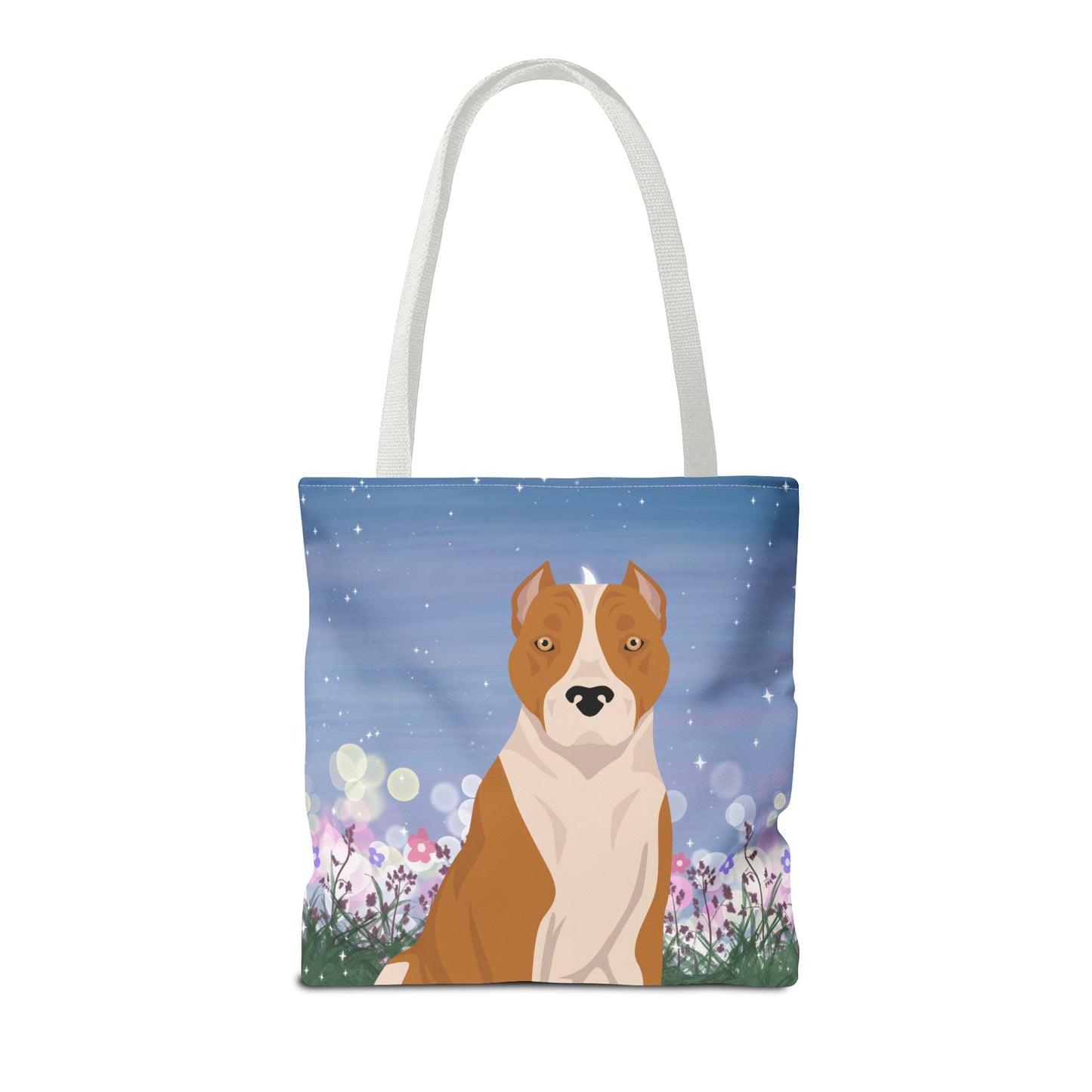 American Staffordshire Terrier Dog Tote Bag 16x16
