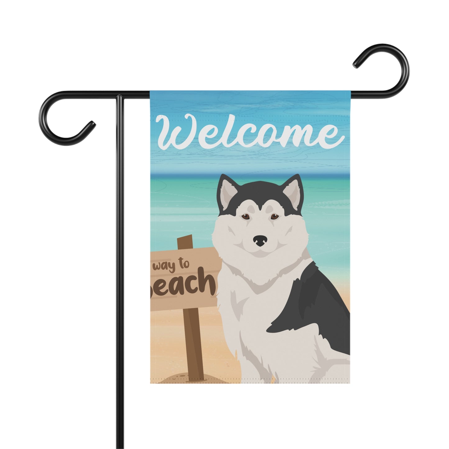 Greenland Dog Dog Garden Flag