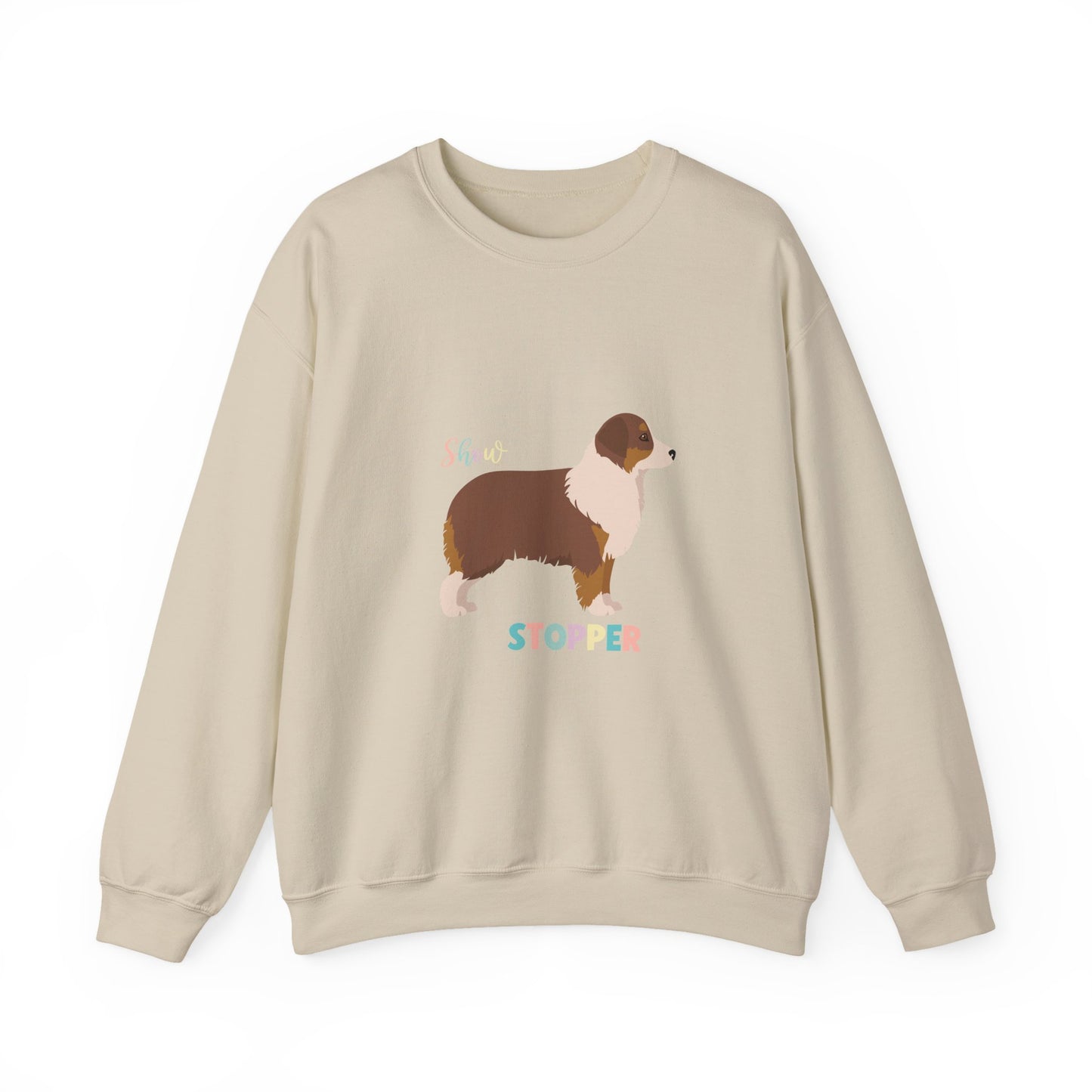 Miniature American Shepherd Dog Unisex Heavy Blend Crewneck Sweatshirt