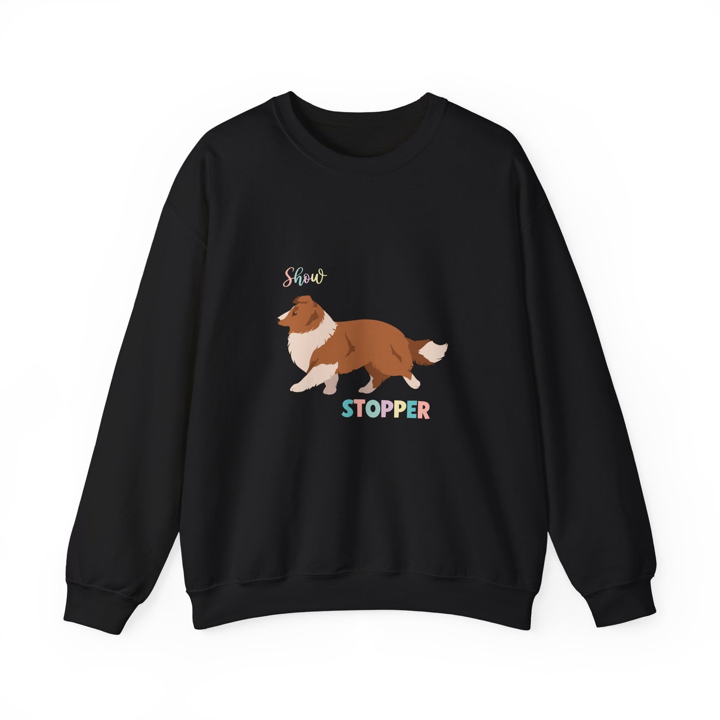 Shetland Sheepdog Dog Unisex Heavy Blend Crewneck Sweatshirt